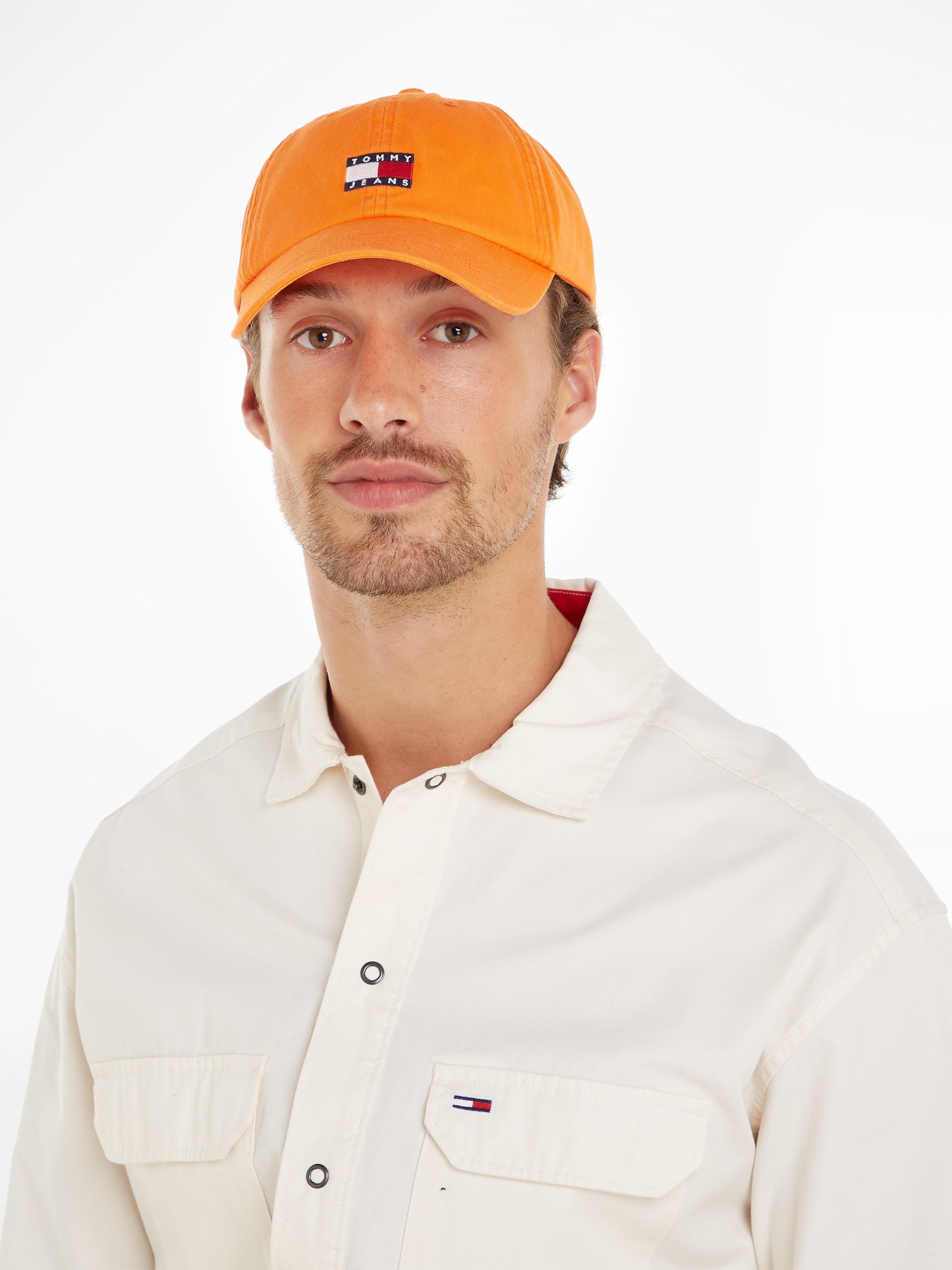 Tommy Jeans Baseball Cap »TJM HERITAGE CAP«, mit großer Logostickerei