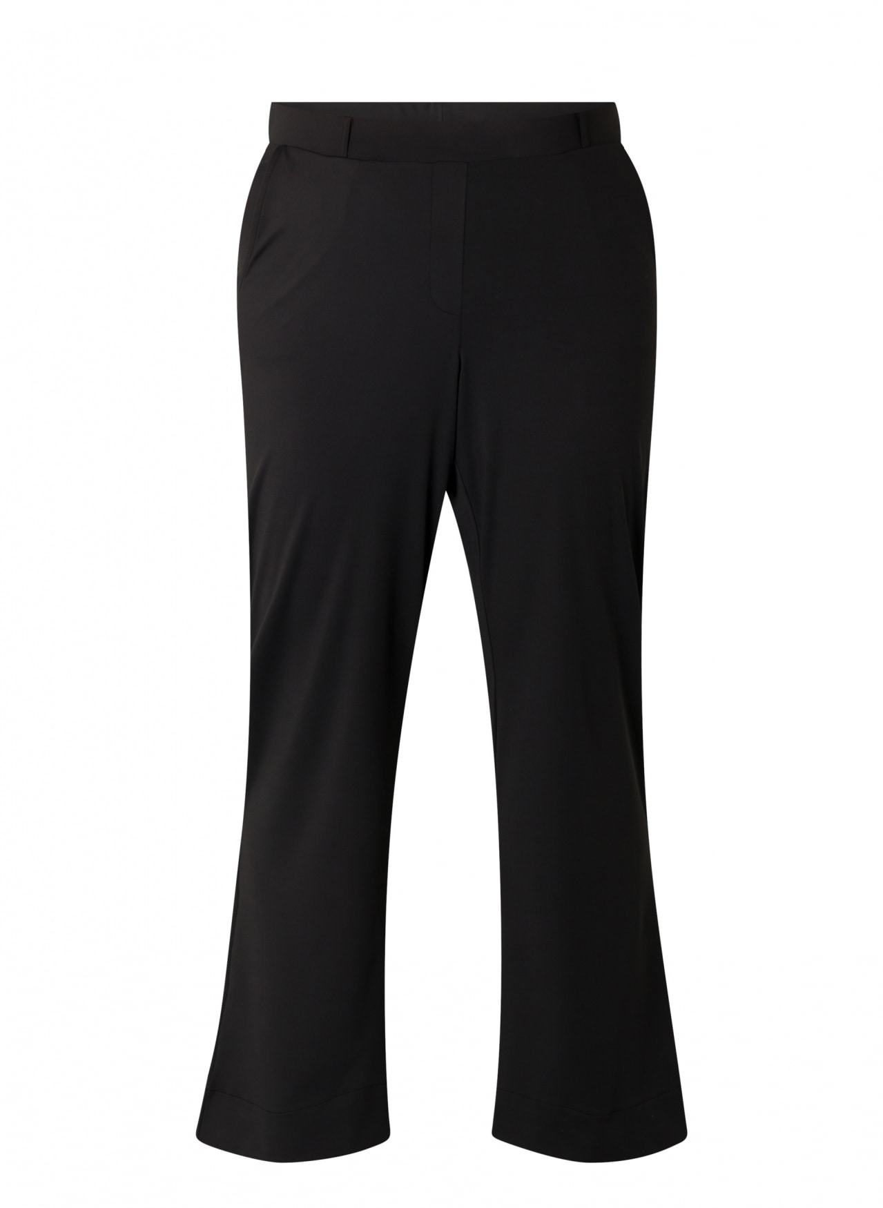 Base Level Curvy Stoffhose »Lori«, Sommerhose mit Stetch und leichtem Schlag
