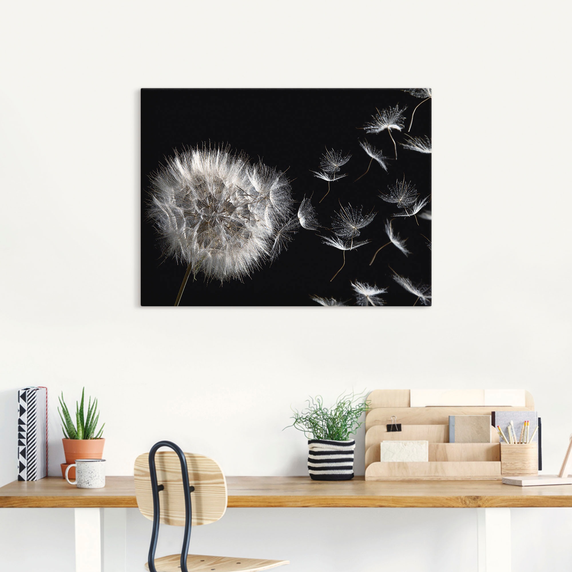 Artland Wandbild »Pusteblume«, Blumenbilder, (1 St.), als Alubild, Outdoorbild, Leinwandbild, Poster, Wandaufkleber