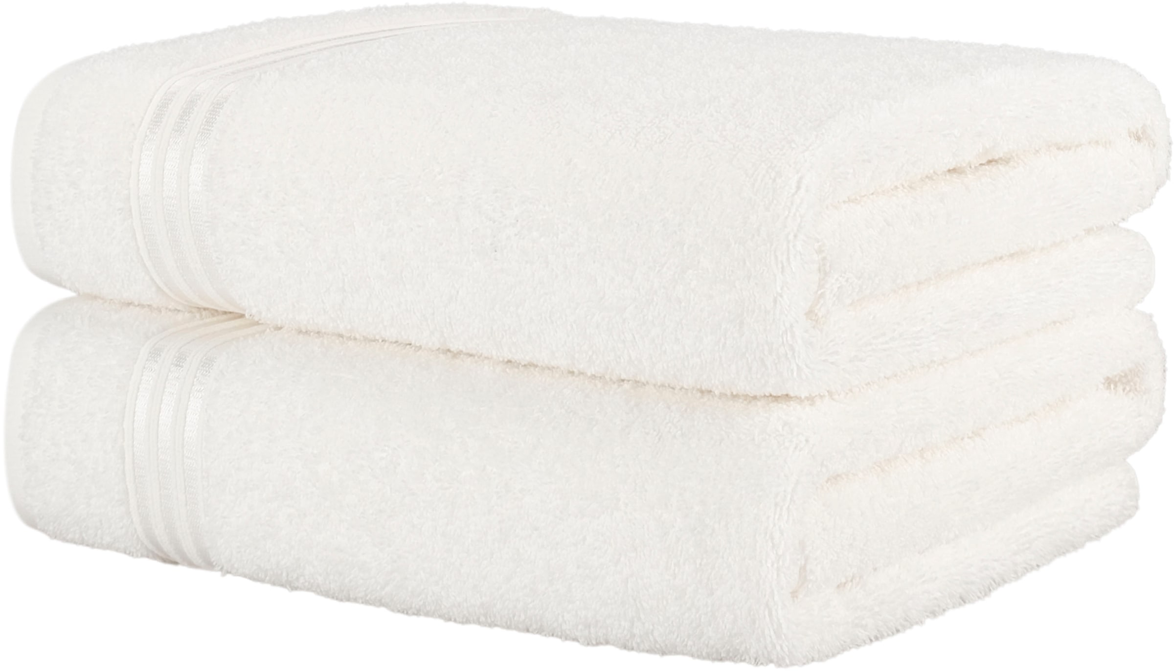 HAMMETEX Saunatuch » 2er Set extra große Saunatücher« 100% Baumwolle – Weich & Saugfähig – Luxuriöse Große Spa-Badetücher beige Frottier, Baumwolle B/