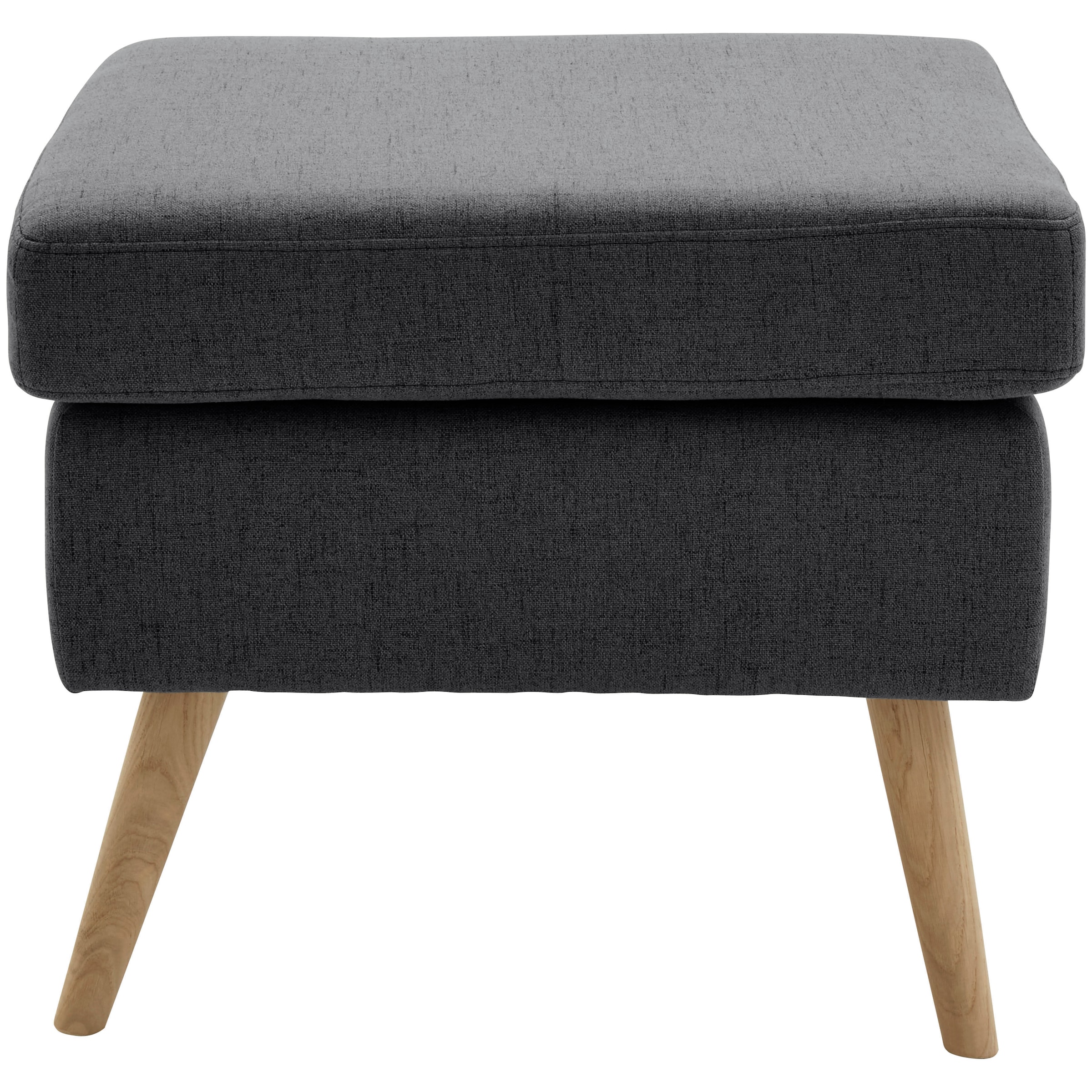 Home affaire Hocker »Salla«, Bezug auch in Luxus-Microfaser in Teddyfelloptik