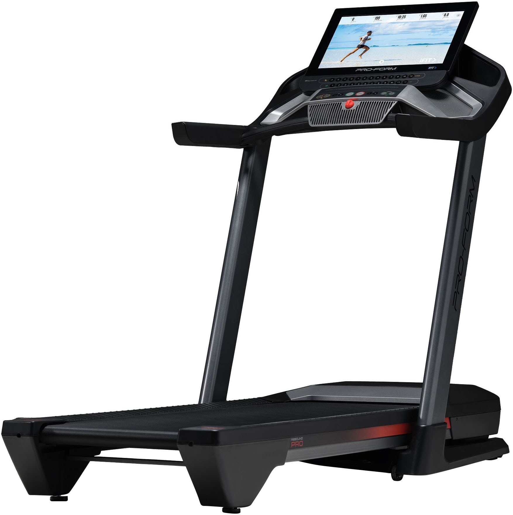 Pro Form Laufband »ProForm Pro 9000«, (iFIT-Laufband aktiviert, zum Laufen und Gehen mit 22" Touchscreen), bis max. 22 km/h, klappbar