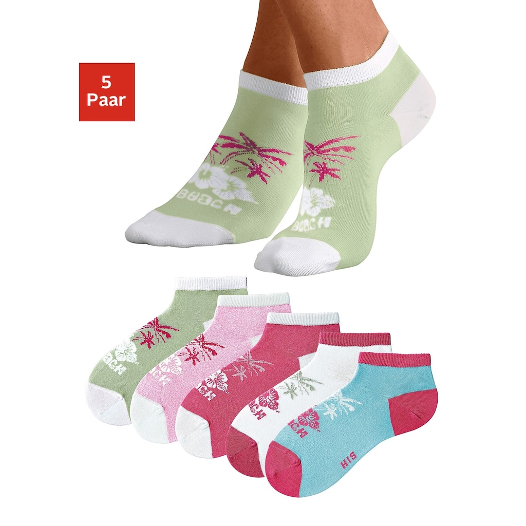 H.I.S Sneakersocken, (Set, 5 Paar)