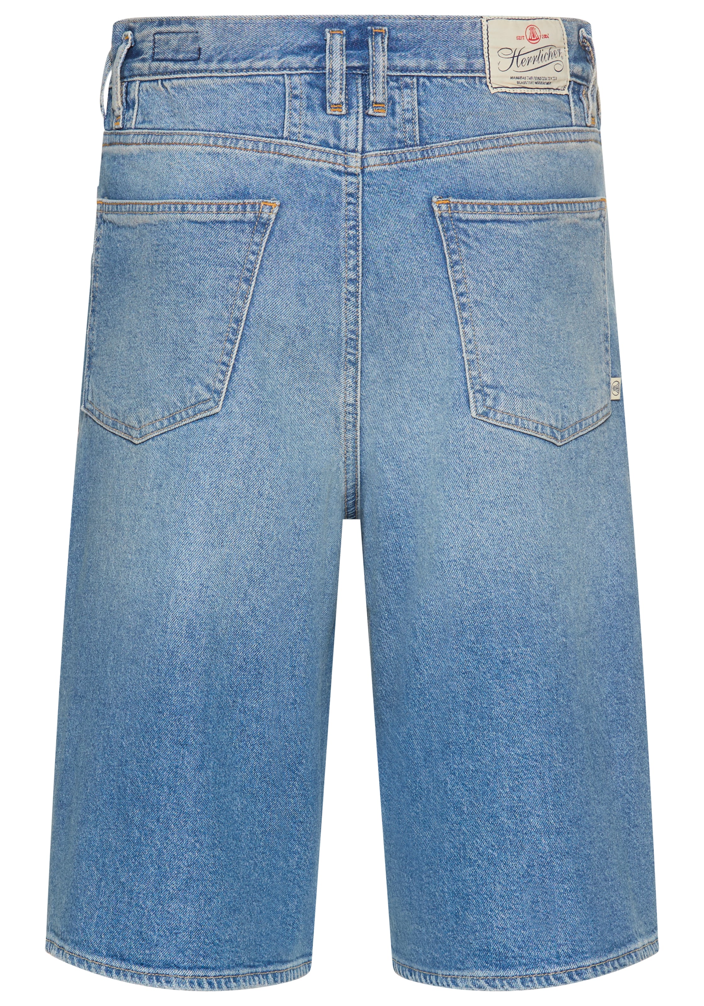 Herrlicher Jeansbermudas »Brooke Bermuda Denim«, mit weitem Bein
