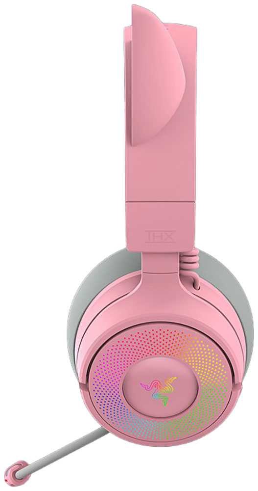 RAZER Gaming-Headset »Kraken Kitty V3 Pro« Bluetooth Stummschaltung | integrierte Steuerung für Anrufe und Musik