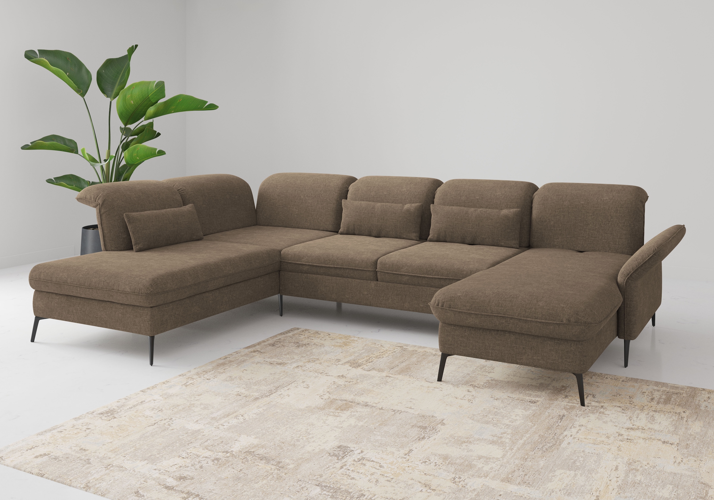 sit&more Wohnlandschaft »Emely, inkl. Sitztiefenverstellung« wahlweise mit günstig online kaufen