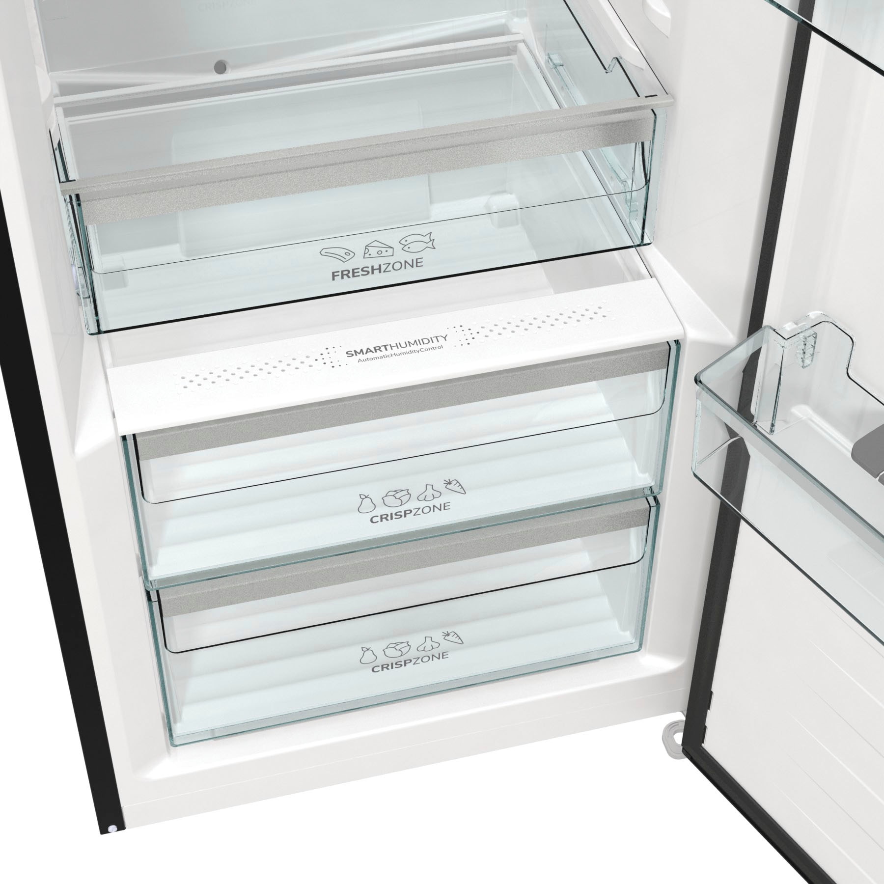 GORENJE Kühlschrank, R619DABK6, 185 cm hoch, 59,5 cm breit