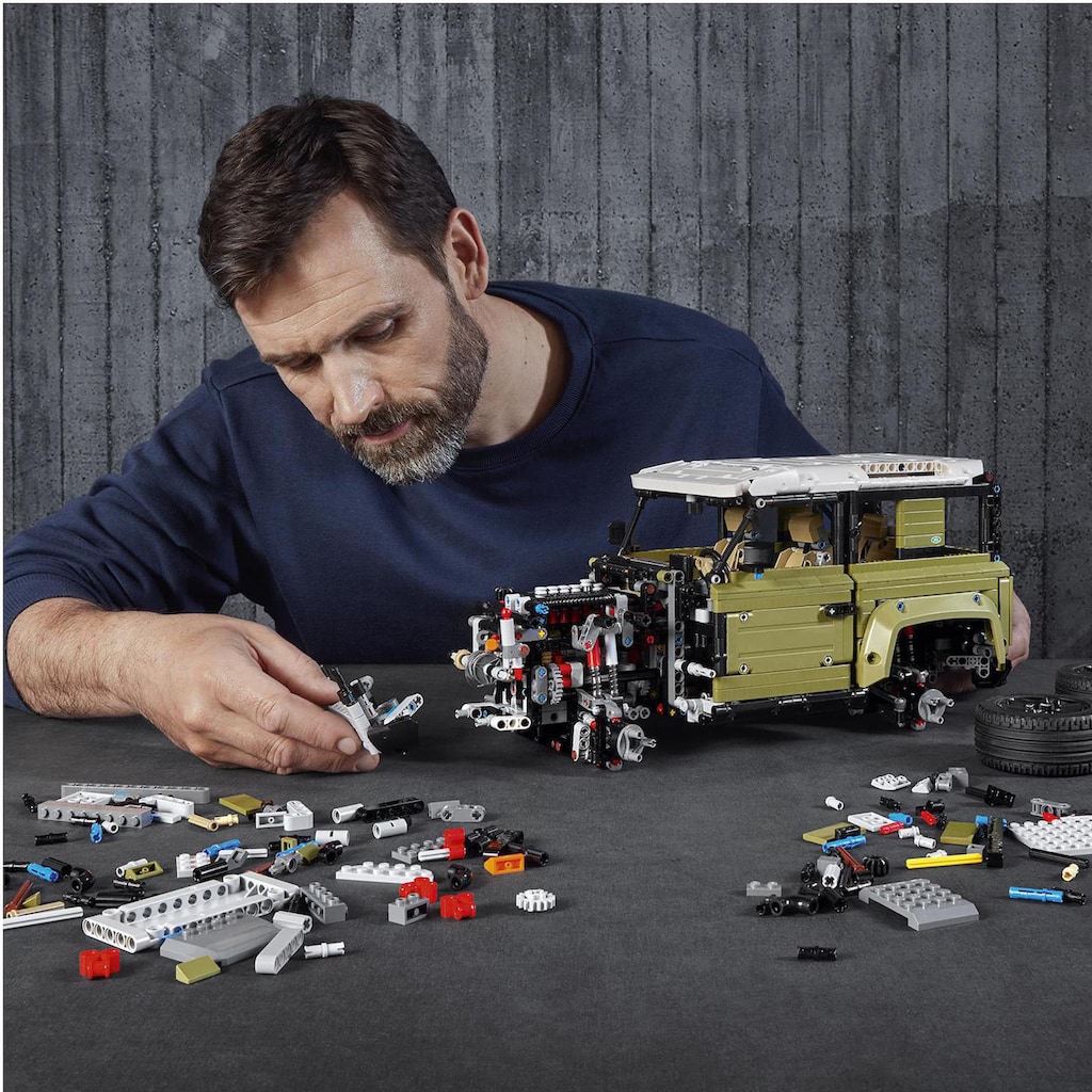 LEGO® Konstruktionsspielsteine »Land Rover Defender (42110), LEGO® Technic«, (2573 St.), Made in Europe