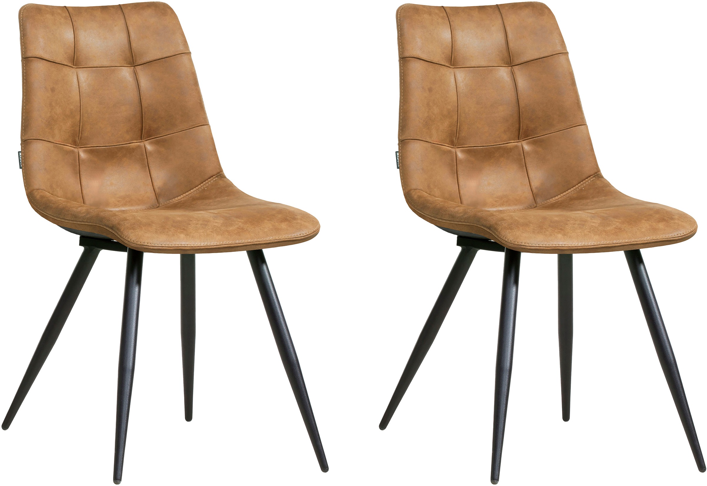 OMG Design Esszimmerstuhl »Peak«, (Set), 2 St., Stoff, moderne Sitzschale i günstig online kaufen