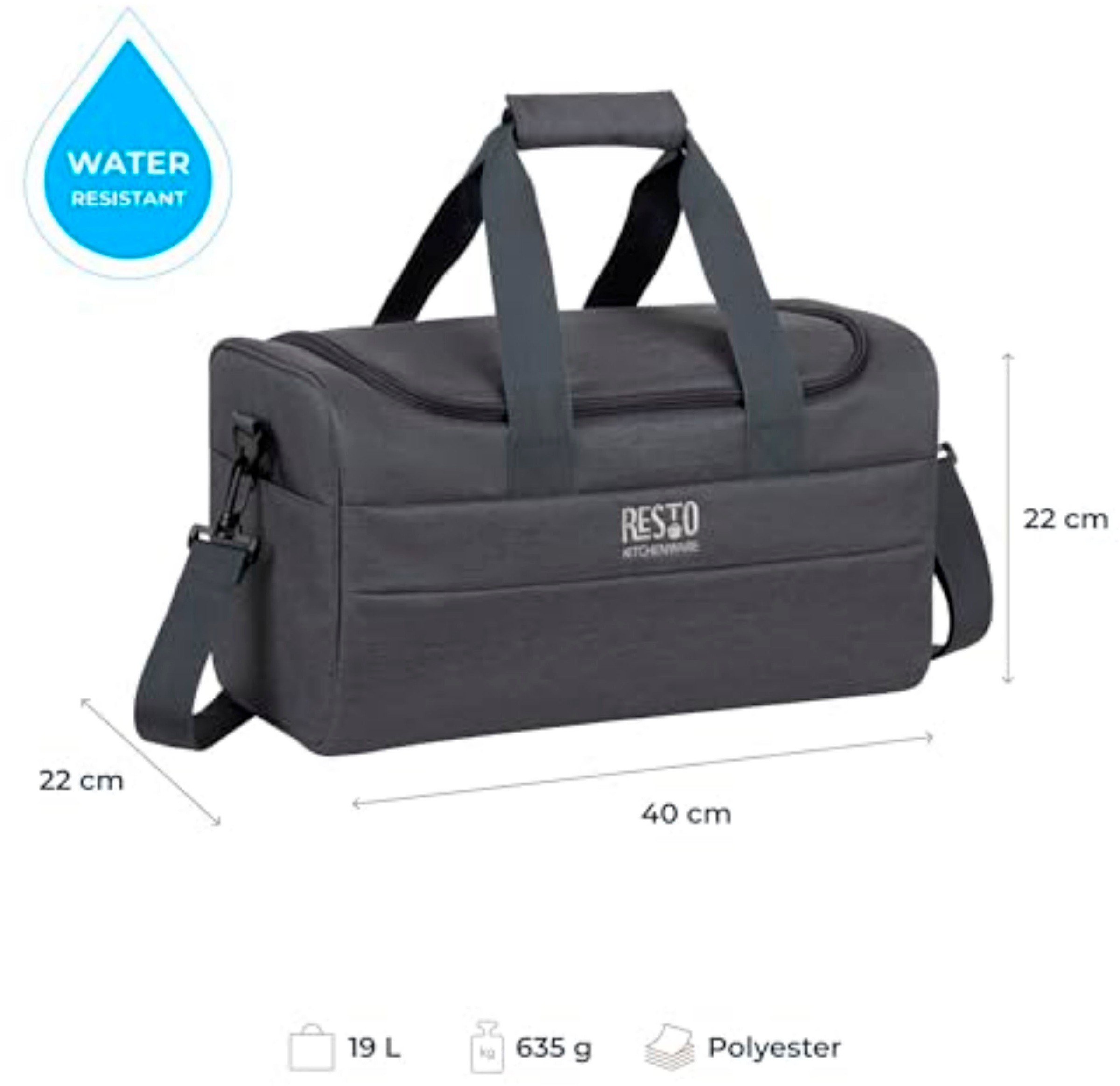 RESTO Kitchenware Kühltasche »Felis Große Lunchtasche faltbar, sportl. Pick günstig online kaufen