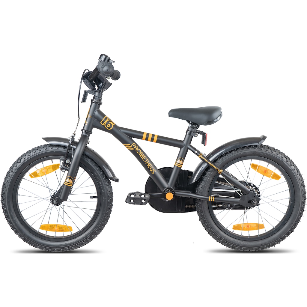 PROMETHEUS BICYCLES Kinderfahrrad »BLACK Hawk«, 1 Gang, ohne Schaltung