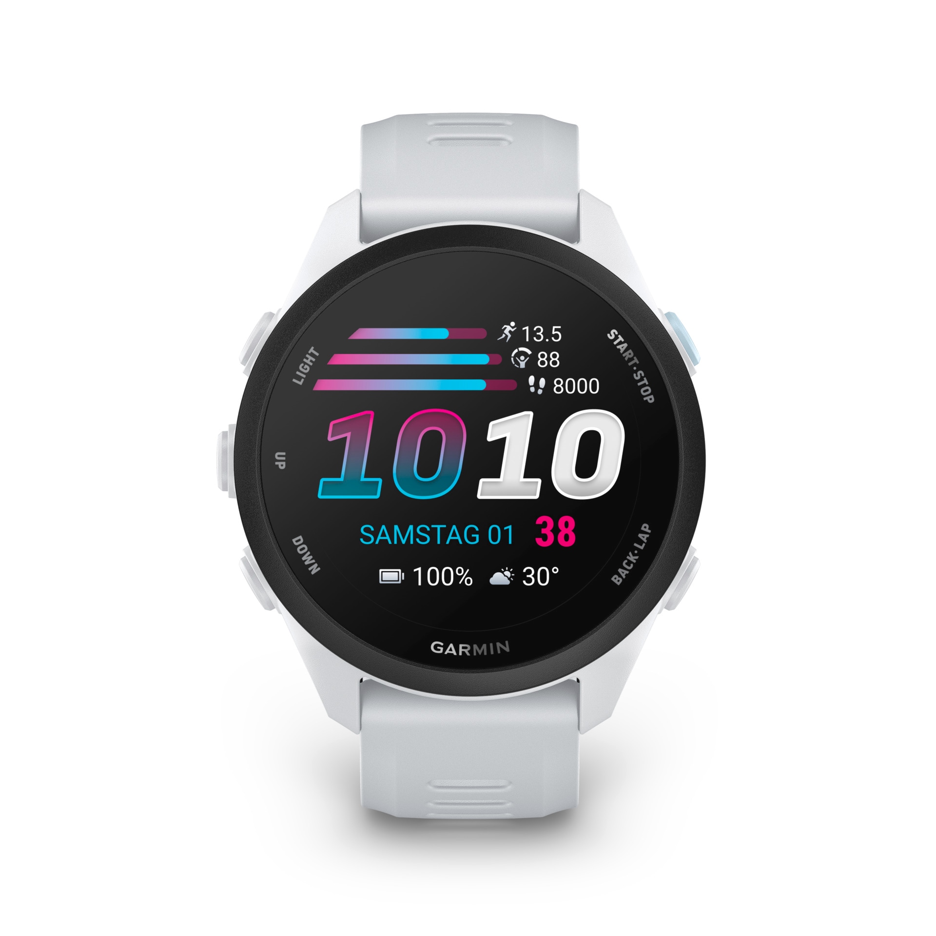 Garmin Smartwatch »Forerunner 70 mit Silikonarmband 20 mm«(/ 1,2 ″)