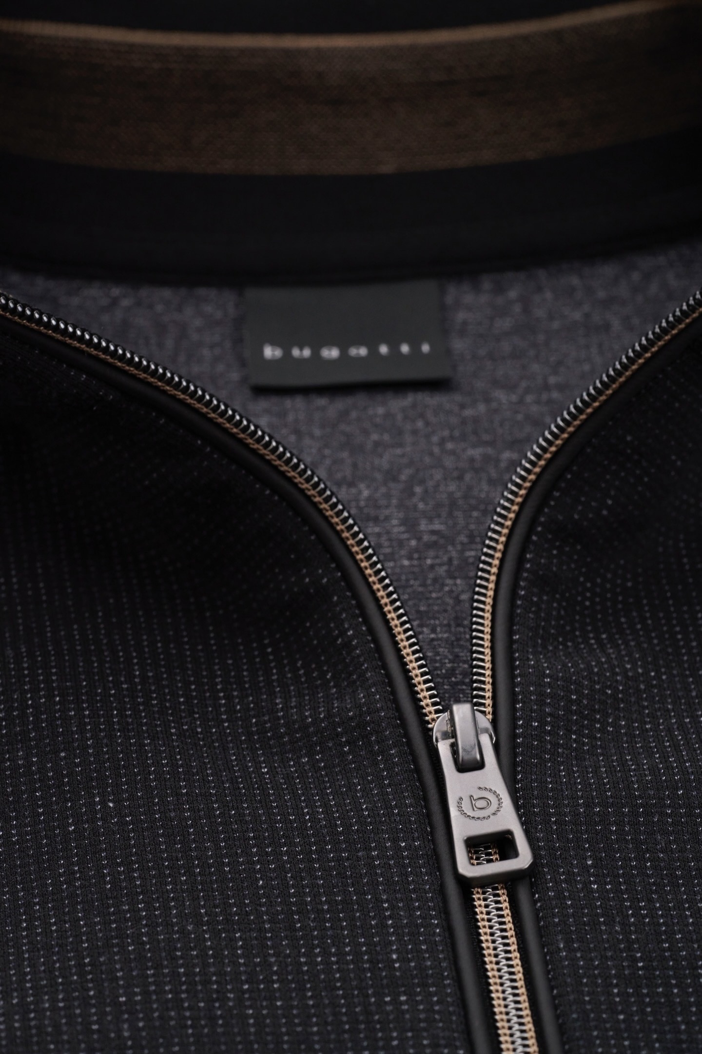 bugatti Sweatjacke, mit leichter Struktur