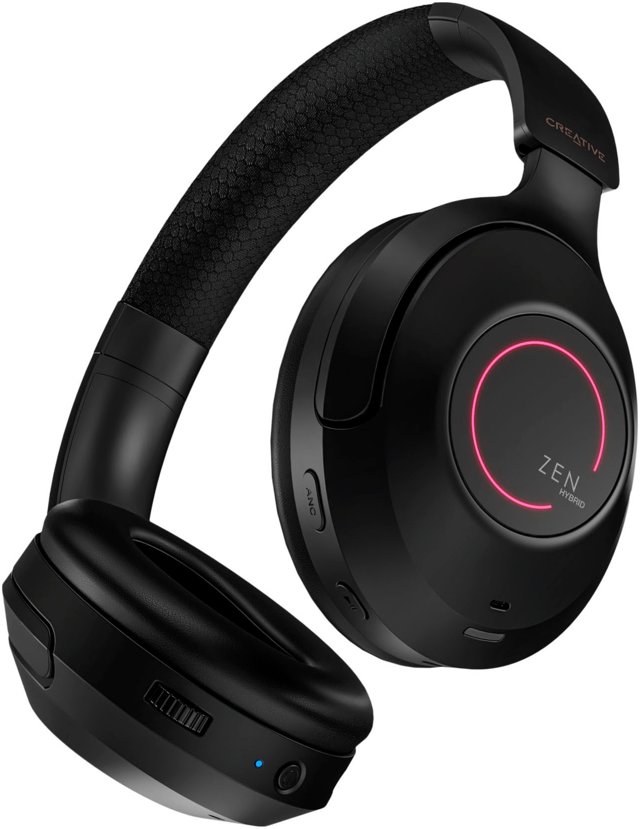 Creative wireless Kopfhörer »Zen Hybrid Pro«, Bluetooth-HFP-A2DP Bluetooth-AVRCP Bluetooth (Audio Video Remote Control Profile), Active Noise Cancelling (ANC)-Multi-Point-Verbindung-Sprachsteuerung-Stummschaltung-Transparenzmodus-Rauschunterdrückung