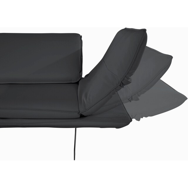 DOMO collection 2,5-Sitzer »New York«, wahlweise mit Arm- und Rückenfunktion,  mit Kufenfüßen online kaufen