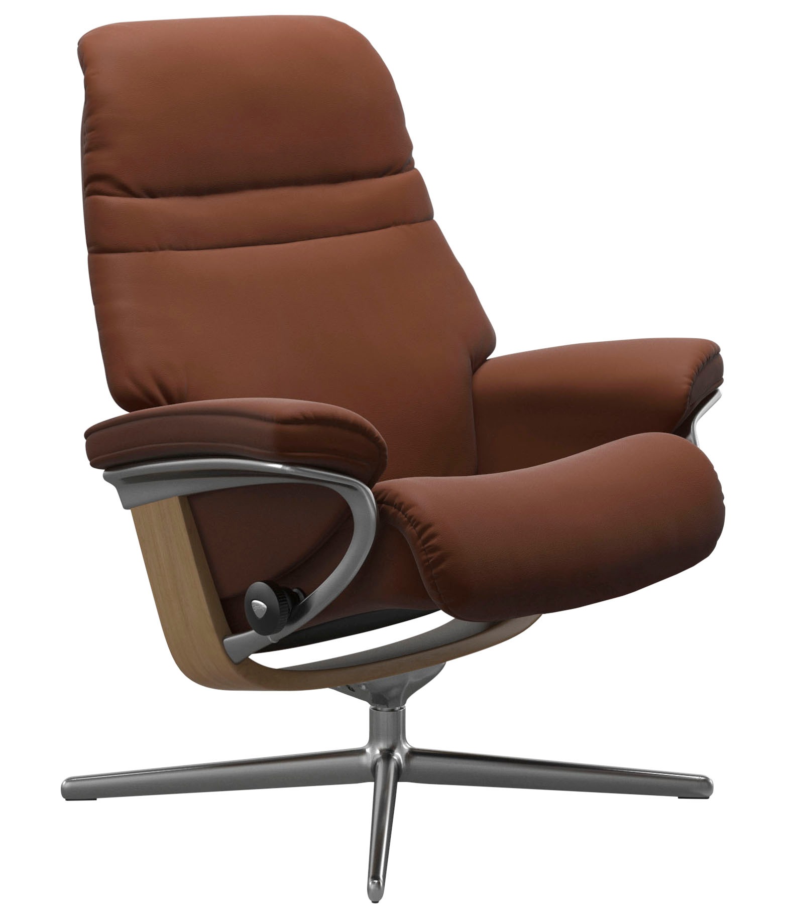 Stressless® Relaxsessel »Sunrise«, mit Cross Base, Größe S, M & L, Holzakzent Eiche