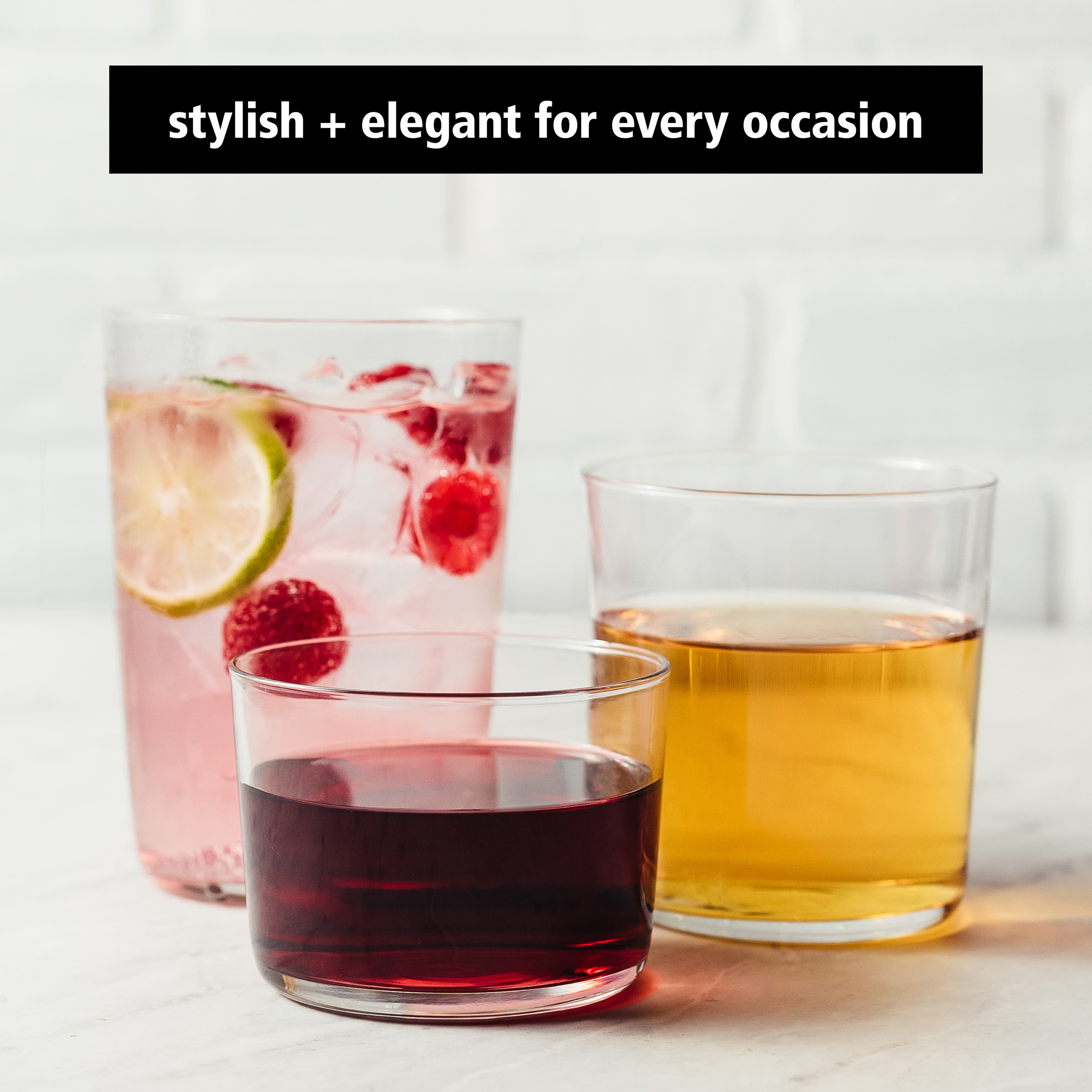 LIBBEY Gläser-Set »Libbey Cooler Glas, 12er Set -CIDRA-« 562 ml, hochwertig günstig online kaufen