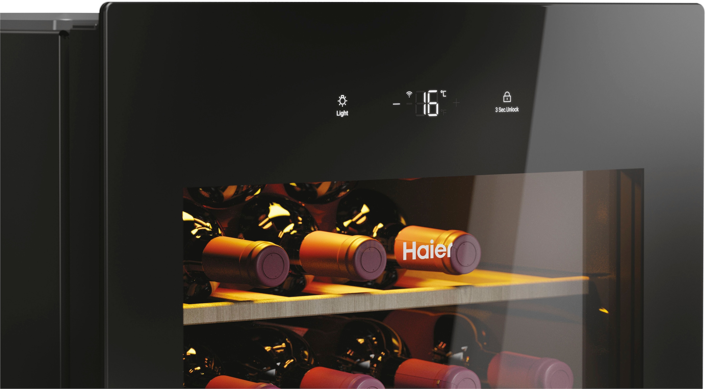 Haier Weintemperierschrank »HWS58GGH1«, für 34 Standardflaschen á 075l