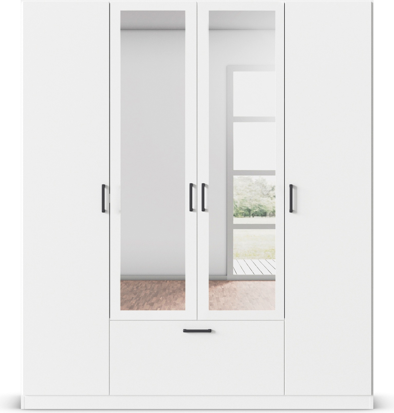 rauch Drehtürenschrank »Kleiderschrank Schrank Garderobe Wäscheschrank BARI günstig online kaufen