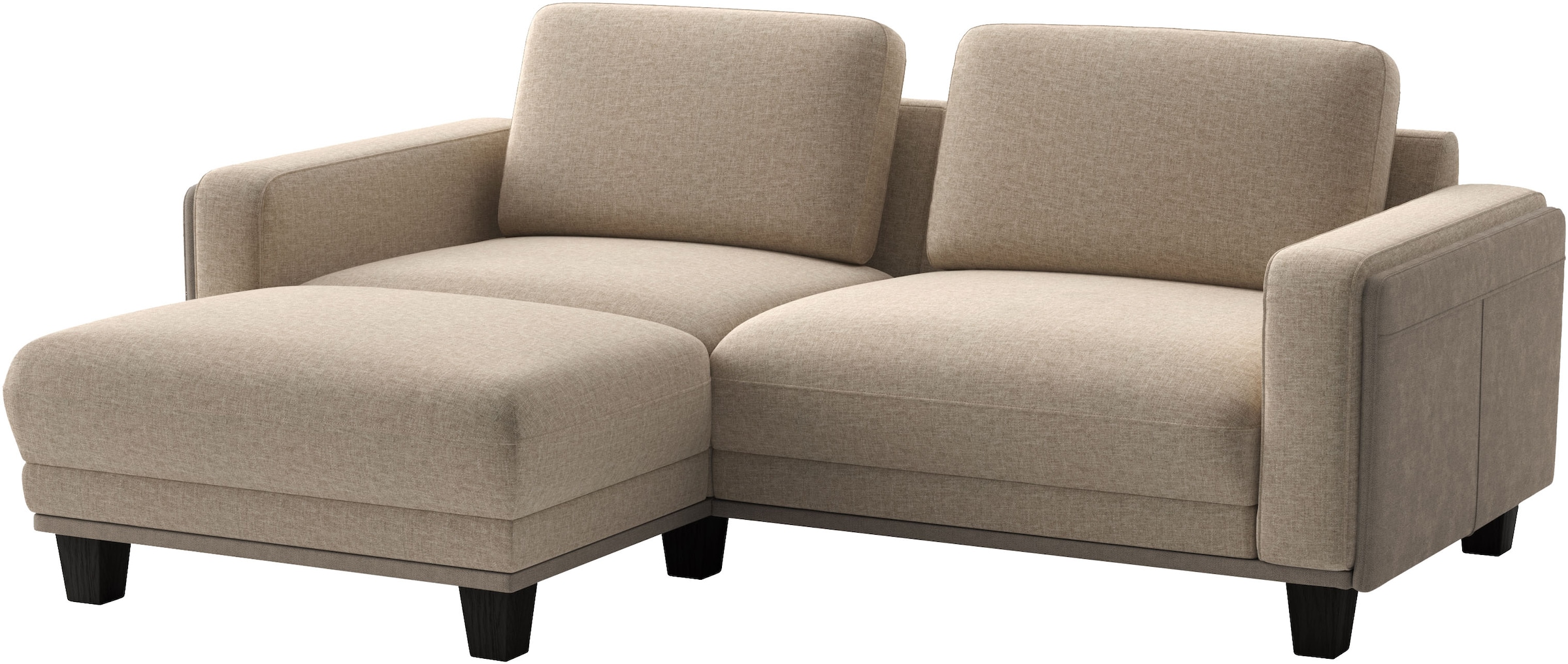 sit&more Ecksofa »Concept« Modernes Sofa in drei Fußfarben zur Auswahl