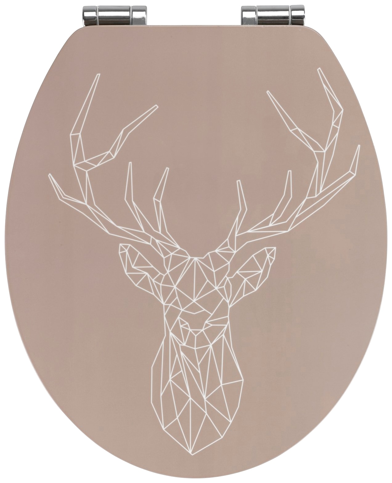 WENKO WC-Sitz »Stag« 1 Stk. tlg. MDF/Bambus, mit Absenkautomatik bunt