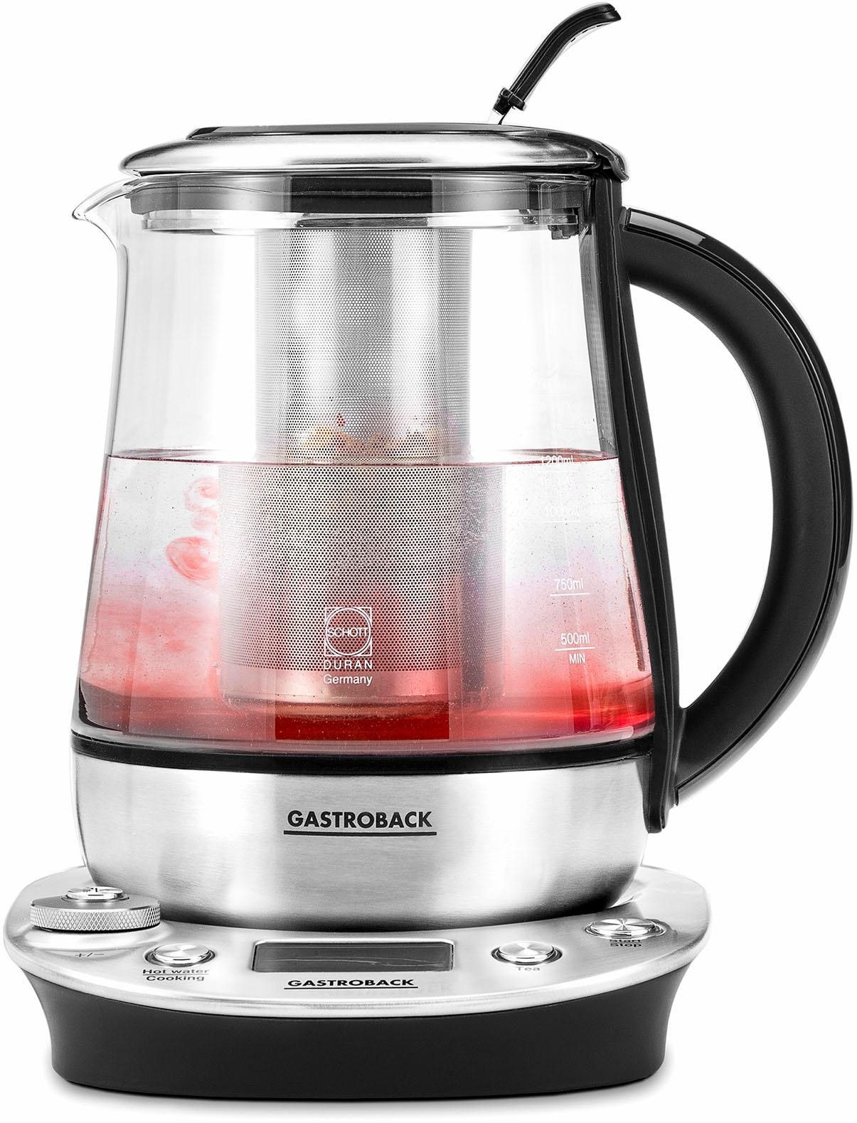 Gastroback Wasserkocher, Tea kaufen online Watt Liter, Advanced 1400 1,5 & More 42438