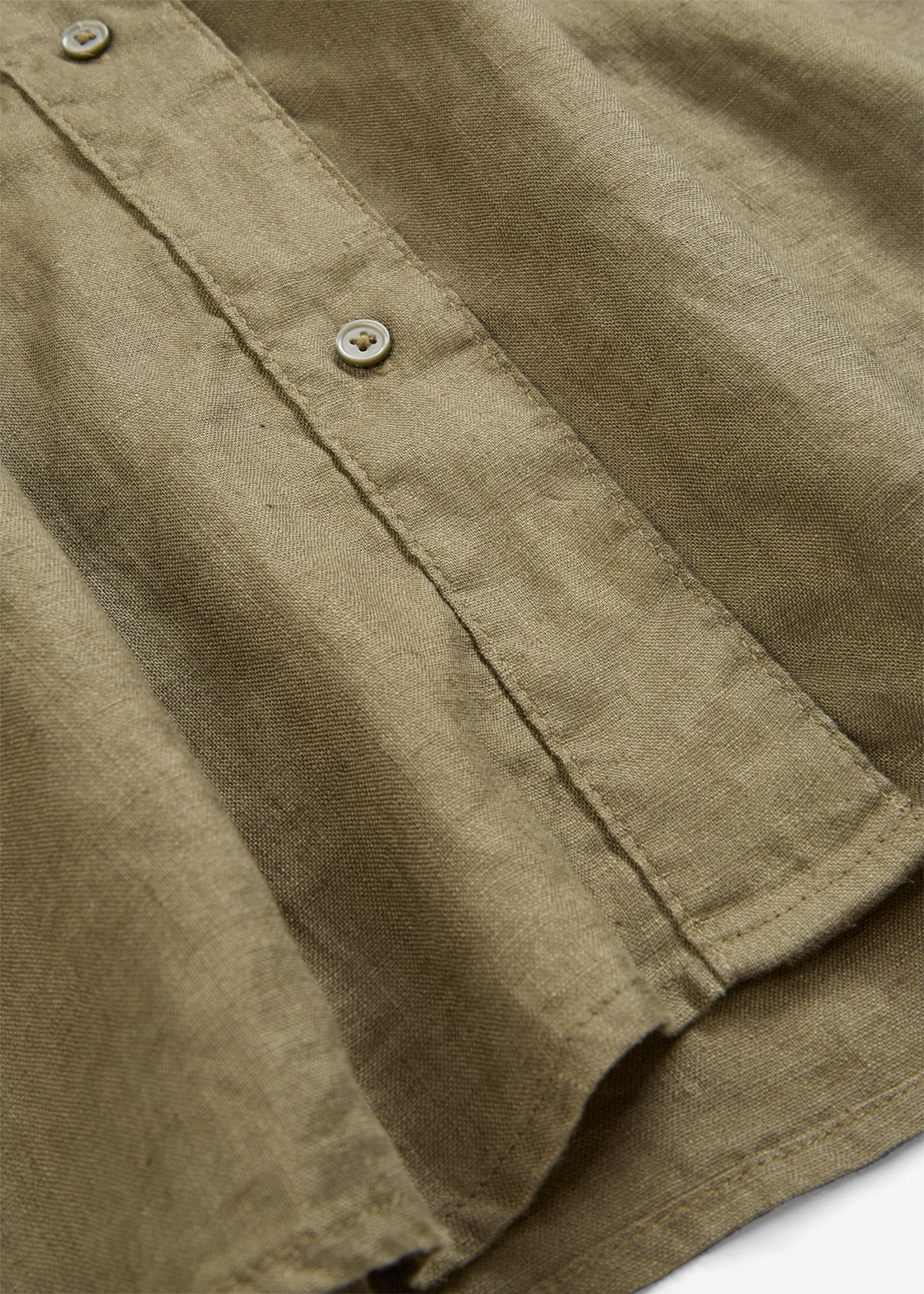 bonprix Shirtbluse Oversize-Passform, aus Leinen, strukturierte Oberfläche, 3/4-Ärmel