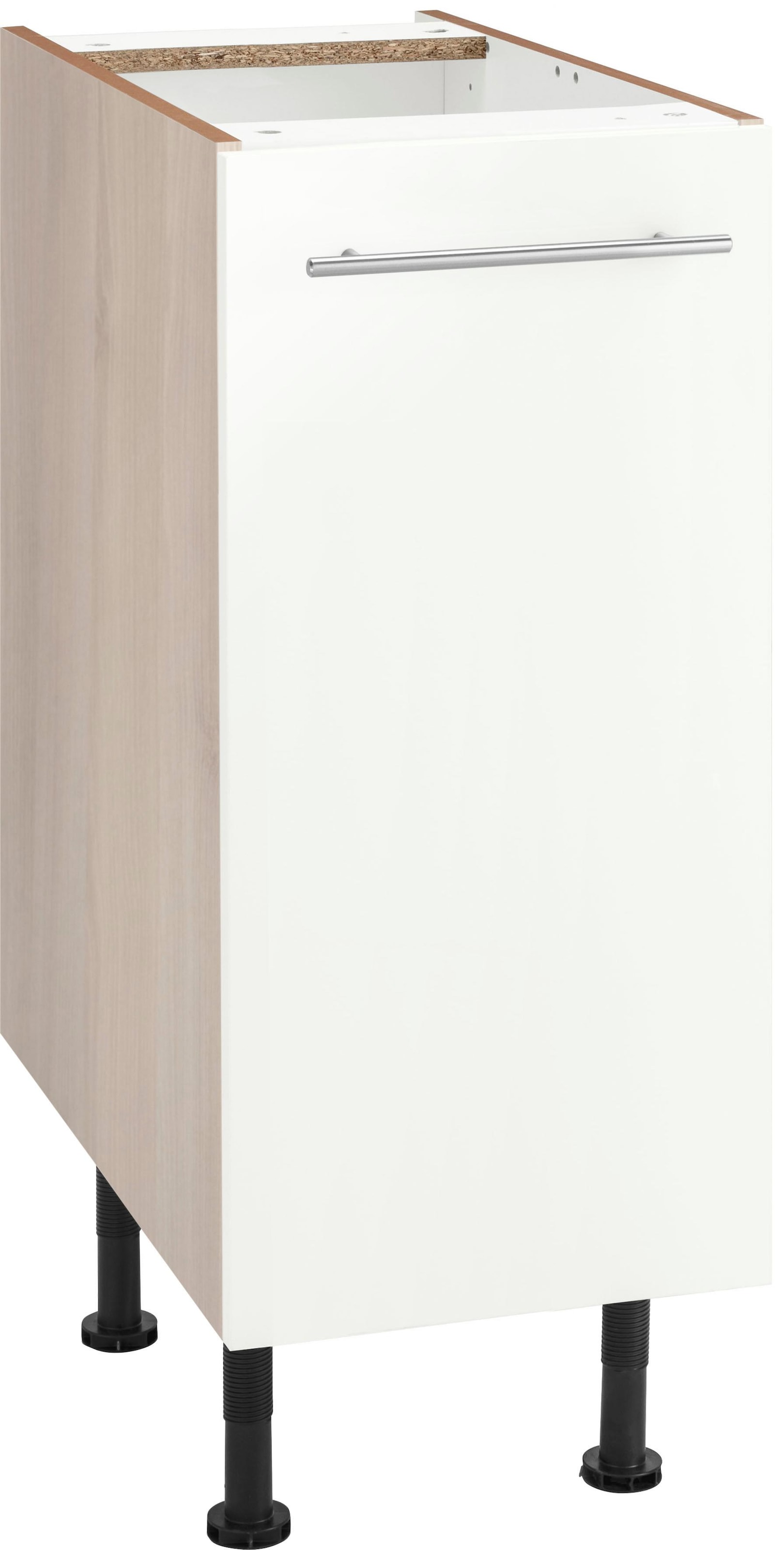 OPTIFIT Unterschrank »Bern«, 30 cm breit, mit 1 Tür mit höhenverstellbaren Füßen, mit Metallgriff