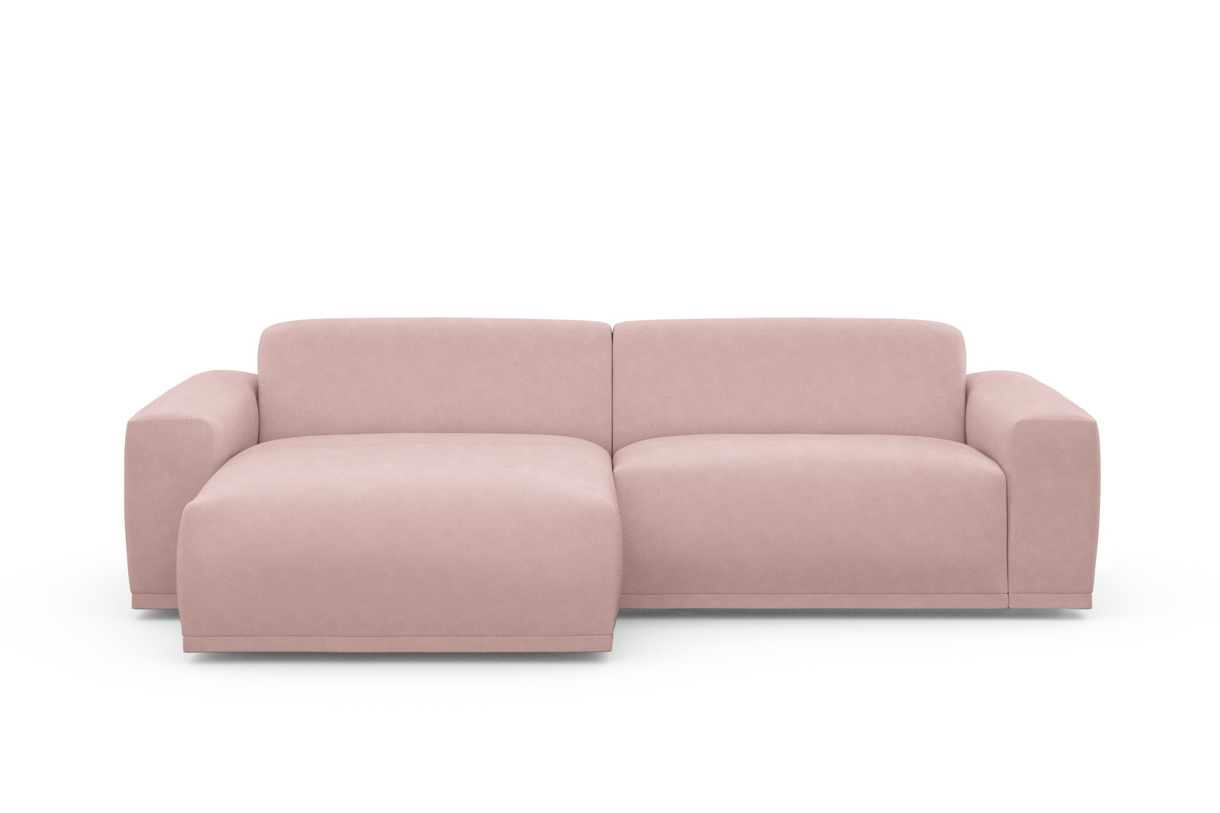 TRENDMANUFAKTUR Ecksofa »Braga, mit hochwertigem Kaltschaum, L-Form , in Cord erhältlich« modernes Sofa, Couch mit hohem Sitzkomfort, 255/72/160 cm (B/H/T)
