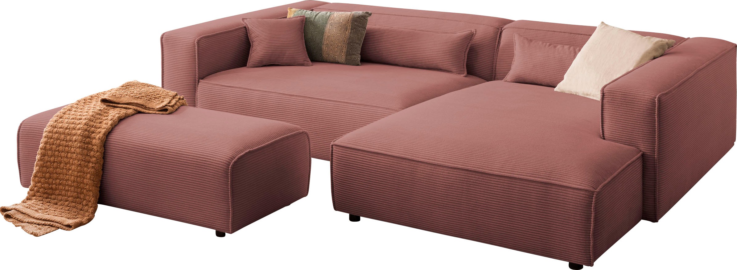 LeGer Home by Lena Gercke Polsterecke »PIARA XXL, L-Form, Schlaffunktion, C günstig online kaufen