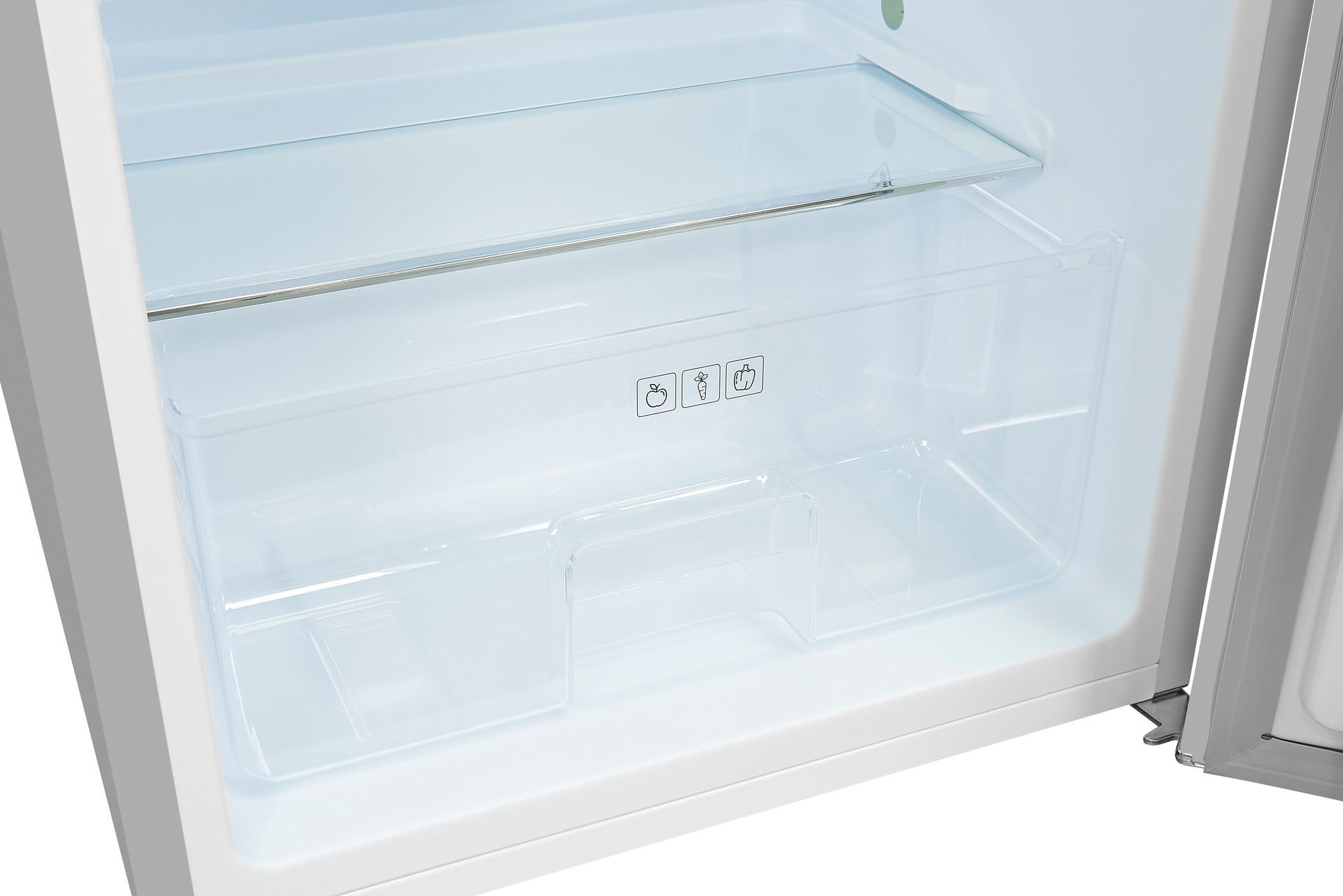 exquisit Kühlschrank »RKS120-V-H-160F«, RKS120-V-H-160F grau, 89,5 cm hoch, 55  cm breit jetzt im %Sale