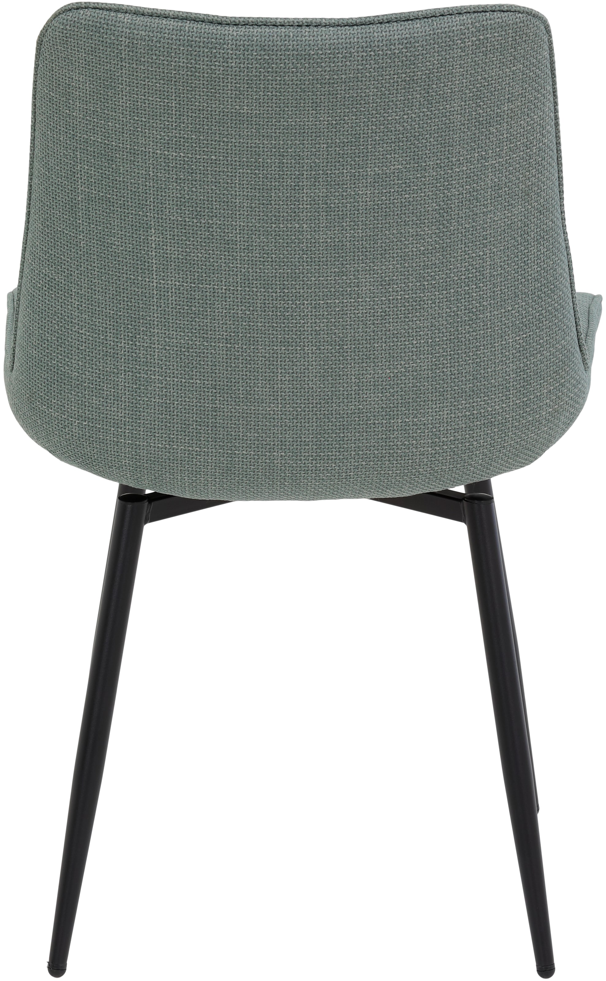 HELA Drehstuhl »Vierfußstuhl BERGEN«, (Set), 4 St., Webstoff, Esszimmerstuhl, XL-Sitzbreite, 360° drehbar