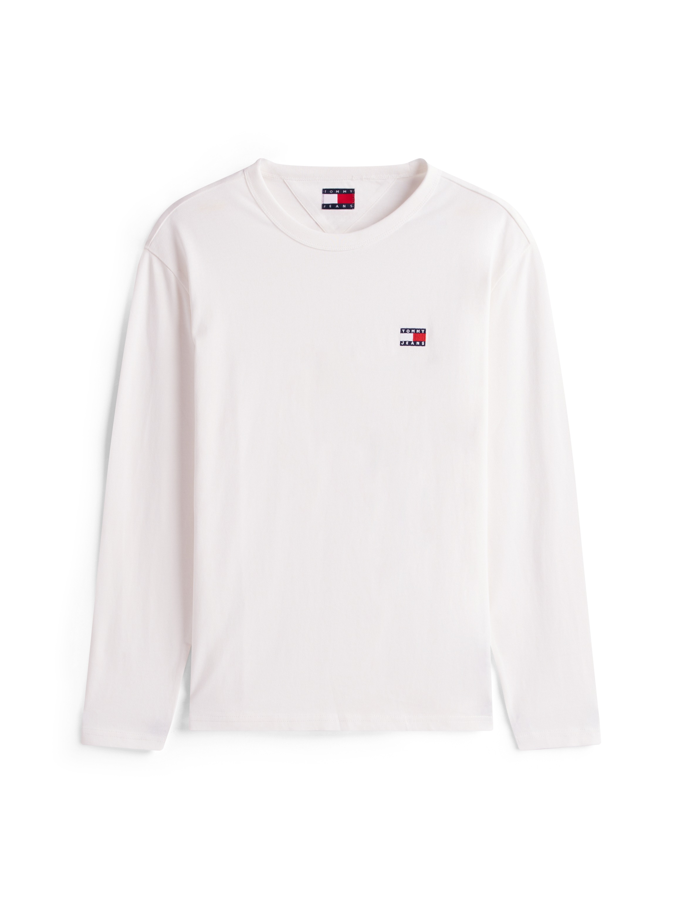 Tommy Jeans Langarmshirt »TJM REG BADGE TEE LS EXT«