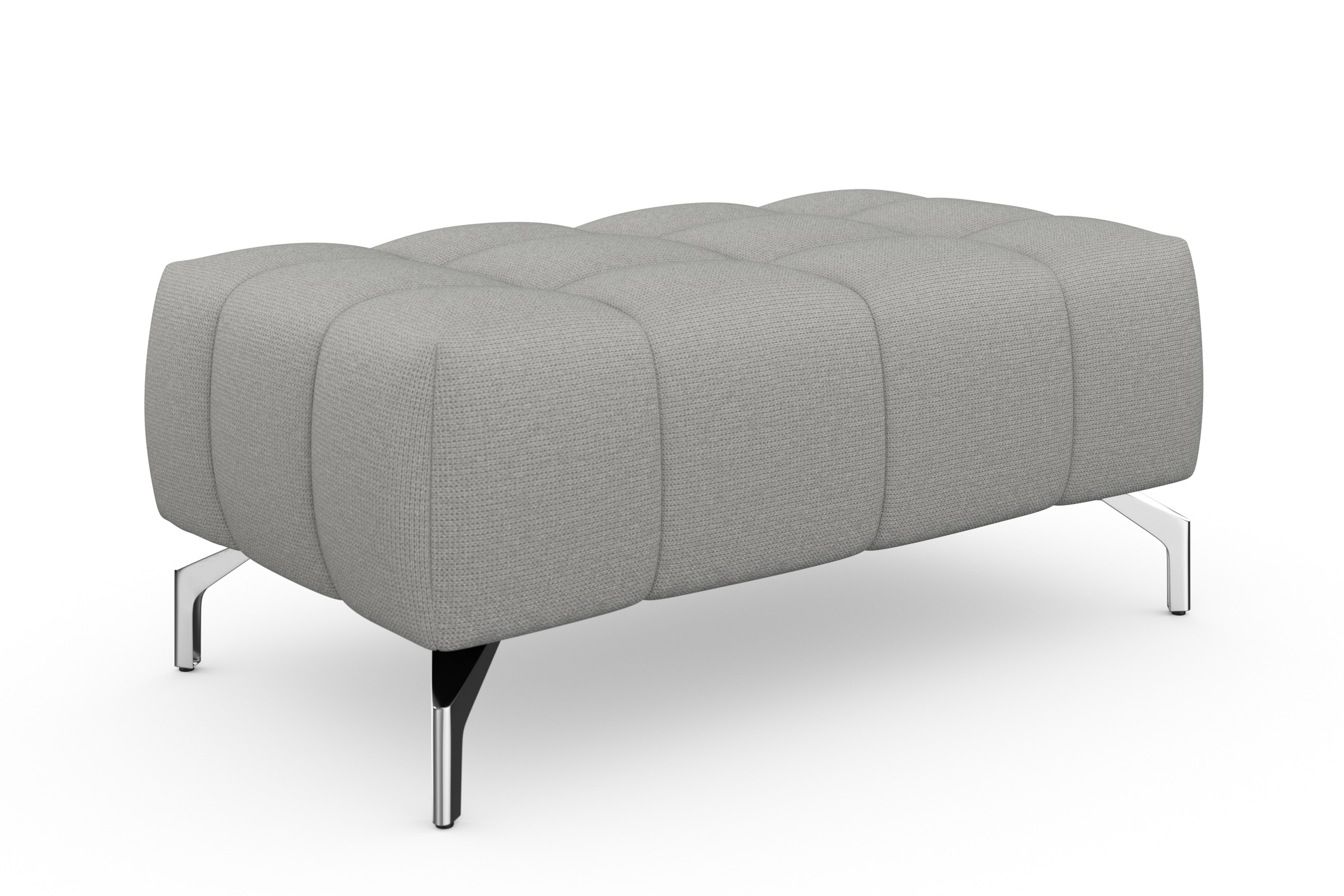 sit&more Hocker »Cool«, mit silberfarbenen Füßen