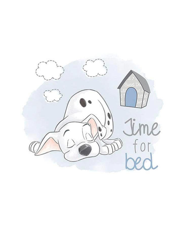 Komar Bild »101 Dalmatiner Bedtime«, Disney, (1 St.), Wandbild zur Dekoration im Kinderzimmer - ohne Rahmen