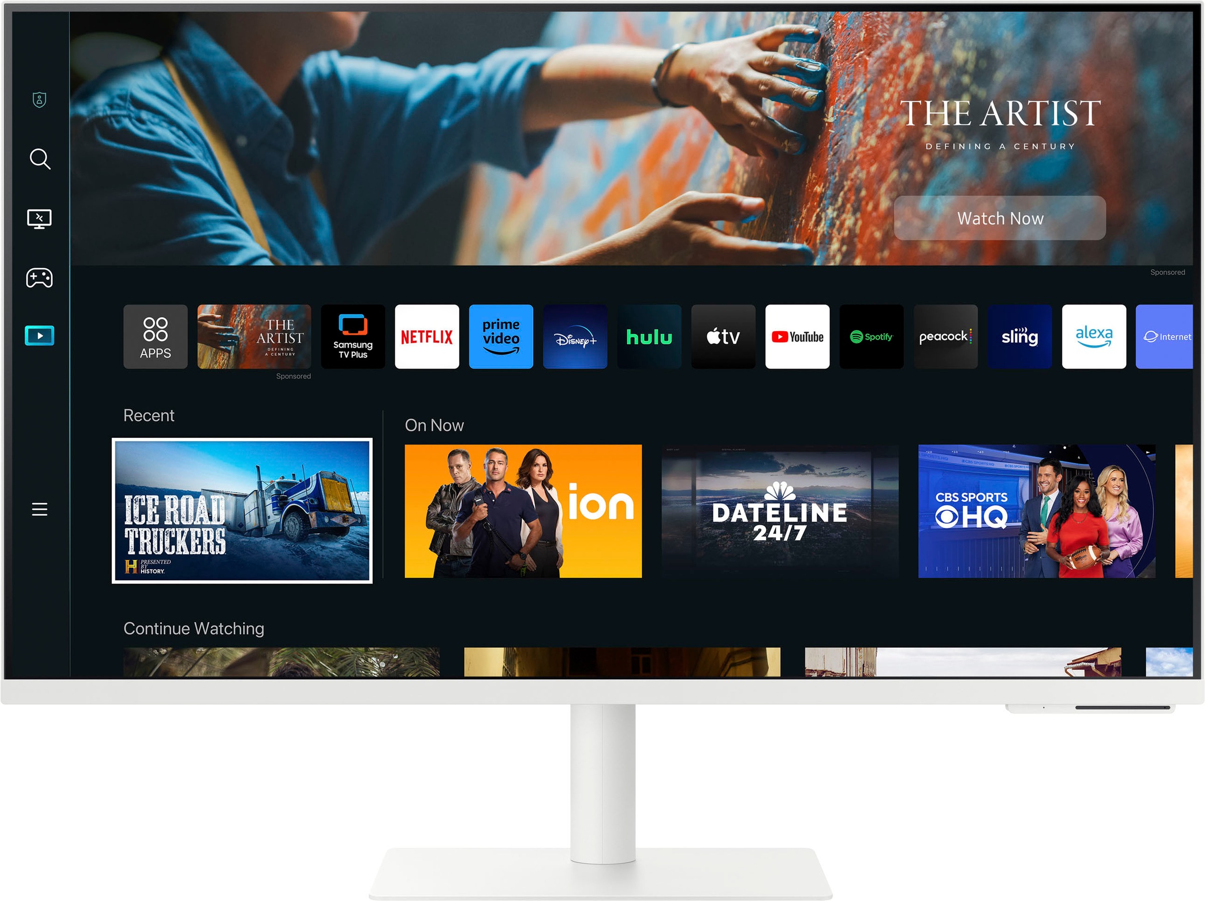 Samsung Smart Monitor »S32CM703UU«, 80 cm/32 Zoll, 3840 x 2160 px, 4K Ultra HD, 4 ms Reaktionszeit, 60 Hz