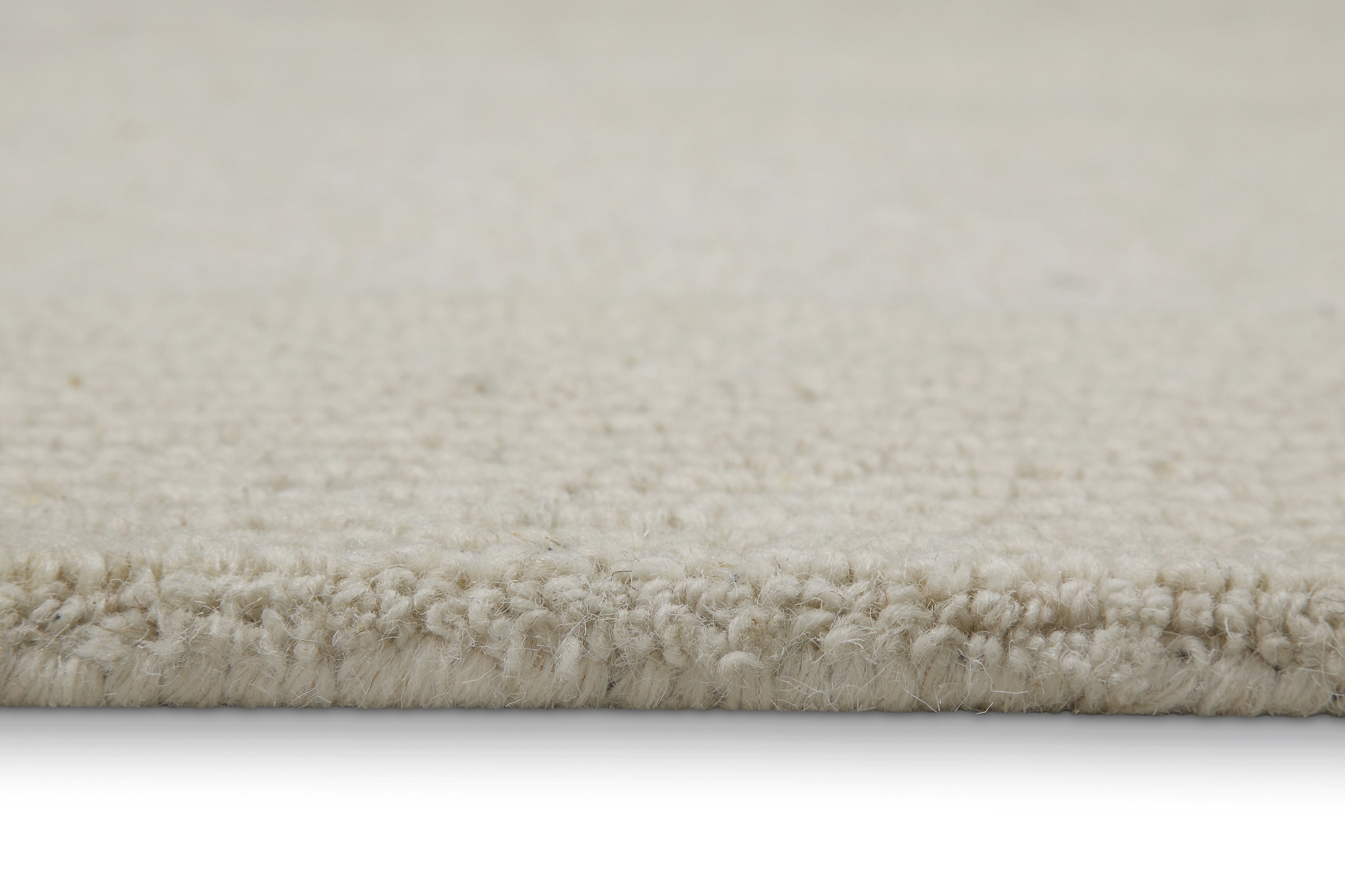 Wecon home Wollteppich »Hamptons TWENTYONE«, rechteckig, 15 mm Höhe, Läufer, Schurwolle, Kurzflor, Wohnzimmer, Schlafzimmer, Bordüre