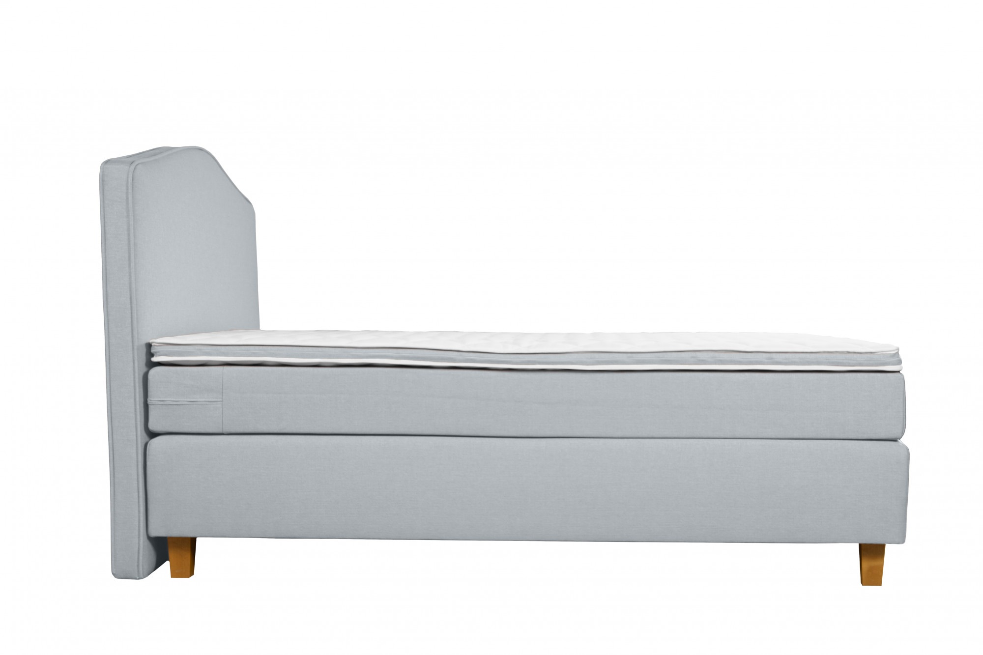 INOSIGN Boxspringbett »Jalma«, Füße aus massiver Birke ; Inkl. Topper