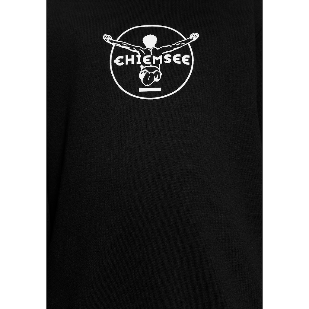 Chiemsee Shirt & Hose »Jogginganzug«, (Set, 2 tlg., Sweatshirt & Sweathose), Sweatanzug mit Logo-Drucken