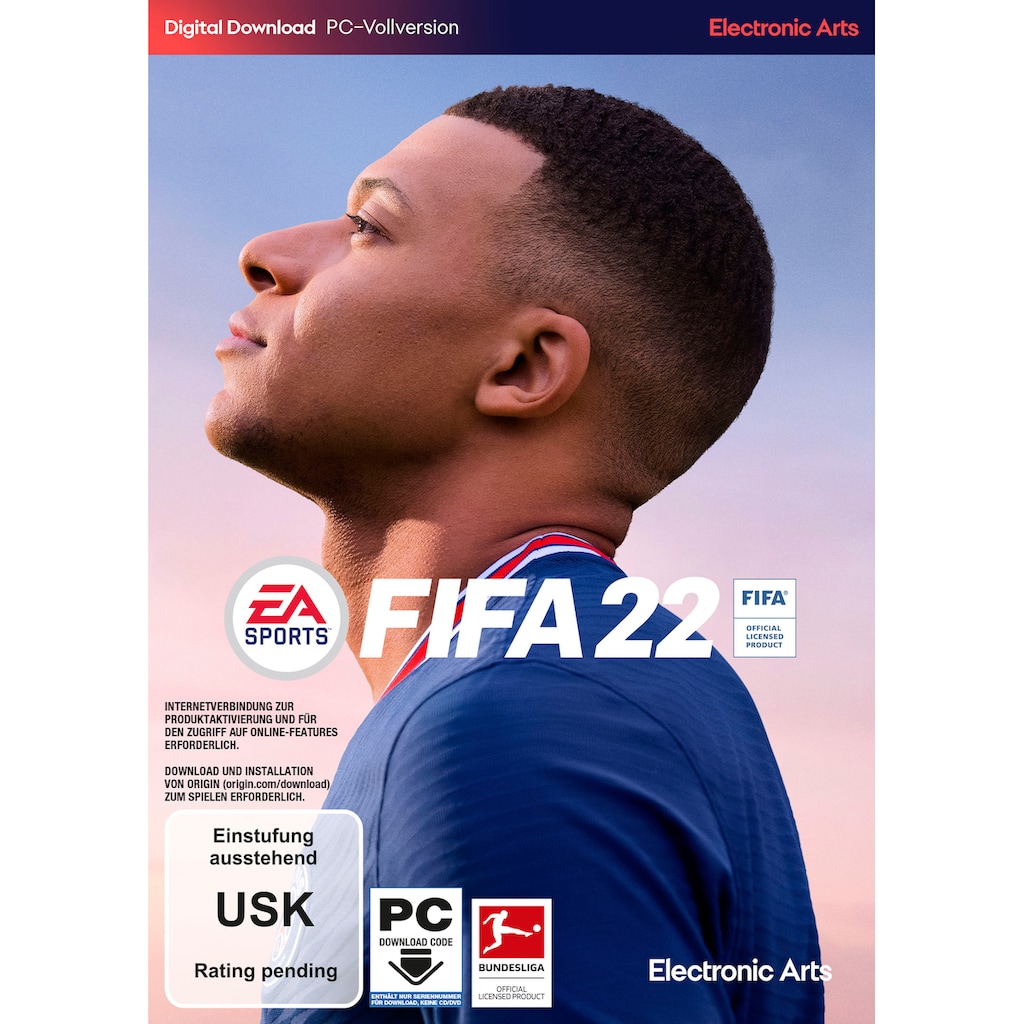 Electronic Arts Spielesoftware »FIFA 22«, PC