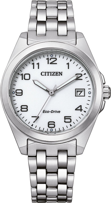 Citizen Solaruhr »EO1210-83A«, Armbanduhr, Damenuhr, Edelstahlarmband, bis günstig online kaufen