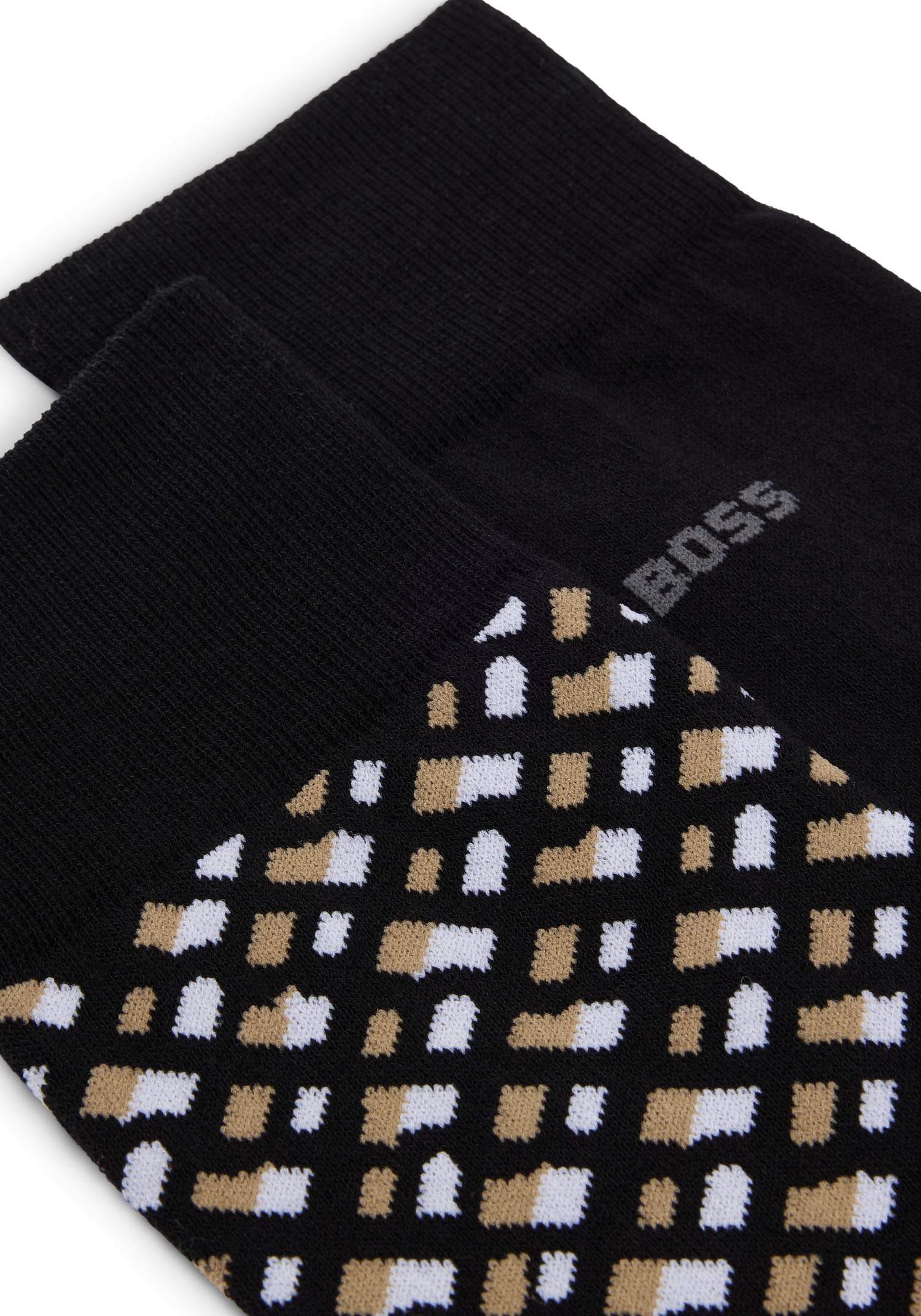 BOSS Socken »2P RS Monogram CC«, (Packung, 2 Paar), mit Logo