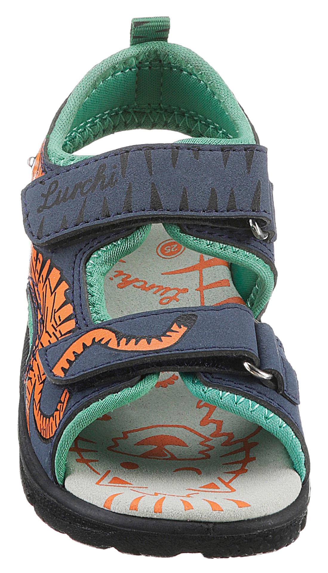 Lurchi Sandale »Blinkschuh Khan«, Sommerschuh, Klettschuh, Outdoorschuh, mit cooler Blinkfunktion