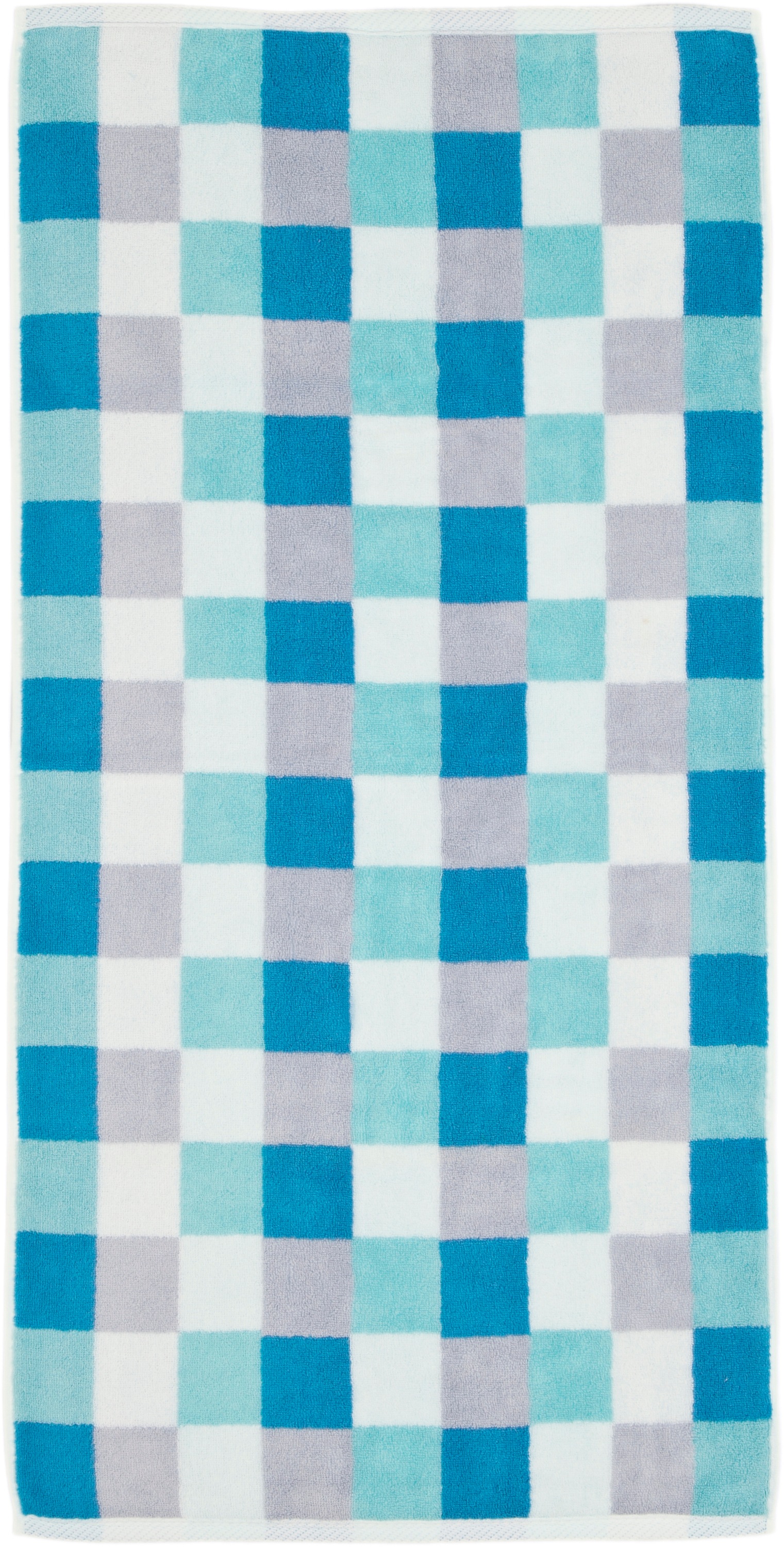 ROSS Duschtuch »Würfelfond«, (Set, 1 St., 1 Duschtuch 75 x 140 cm), 100% Ba günstig online kaufen