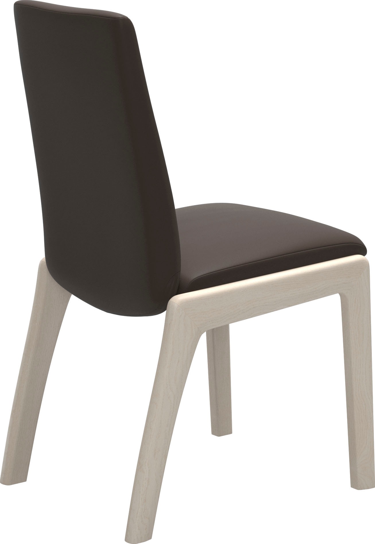 Stressless® Polsterstuhl »Laurel«, Leder BATICK, Low Back, Größe M, mit abgerundeten Beinen in Eiche gekalkt