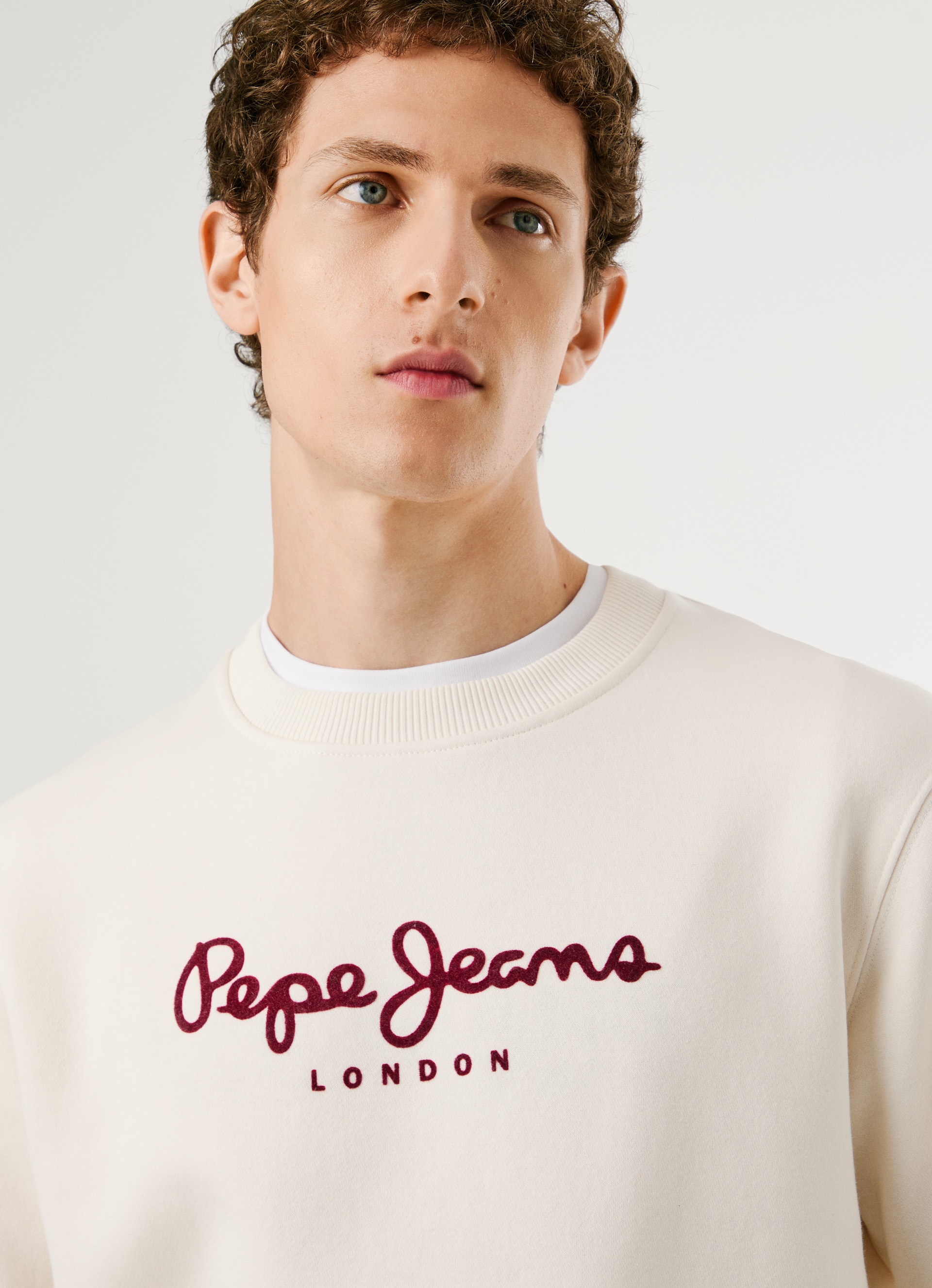 Pepe Jeans Sweatshirt »MACBETH PLAIN CREW«, Regular Fit mit Rundhals
