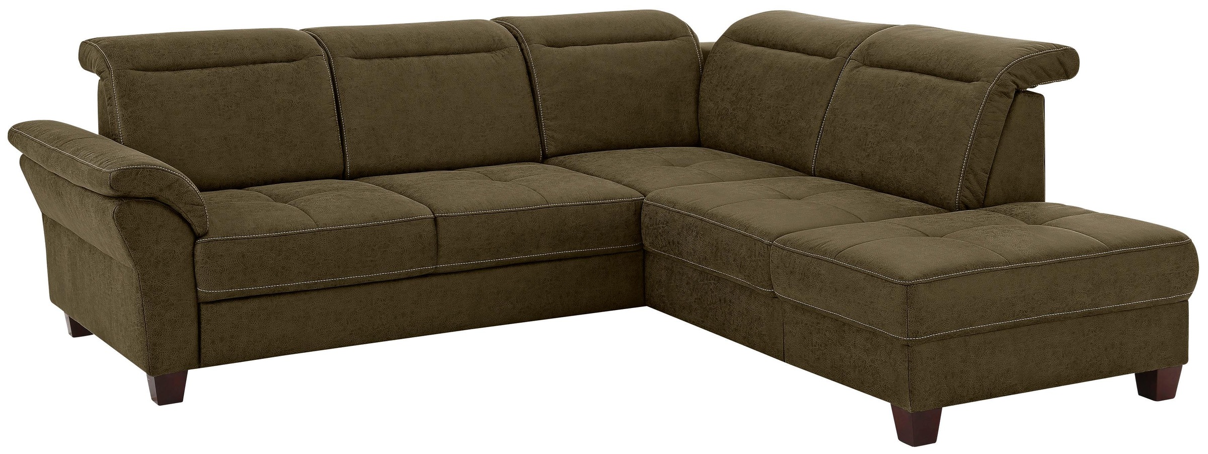 Home affaire Ecksofa »Solvei L-Form« wahlweise auch mit Kopfteilverstellung günstig online kaufen