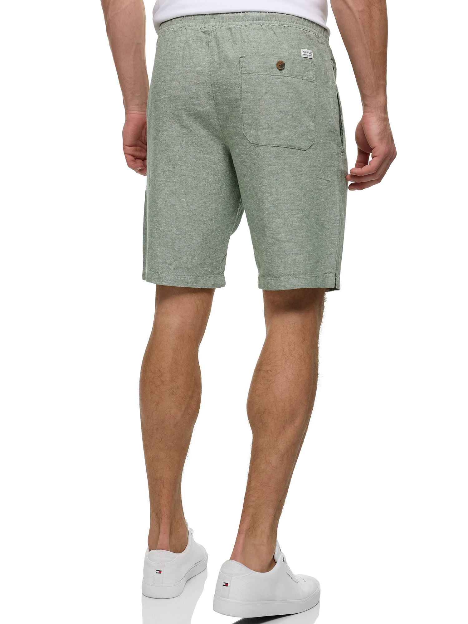 Indicode Leinenhose »INLeoni Shorts«