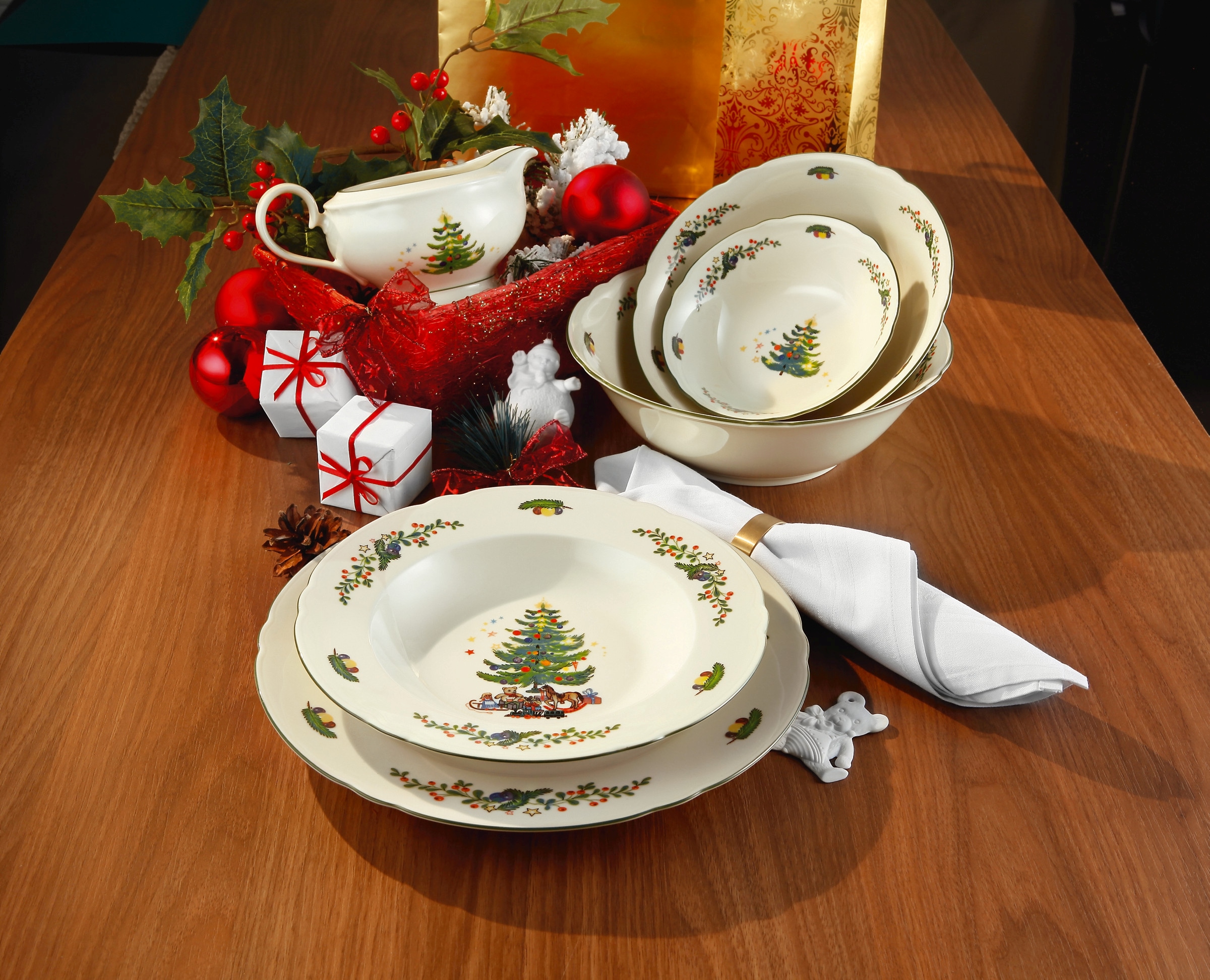 Seltmann Weiden Schüssel »Marieluise Weihnachten« 1 tlg. aus Porzellan