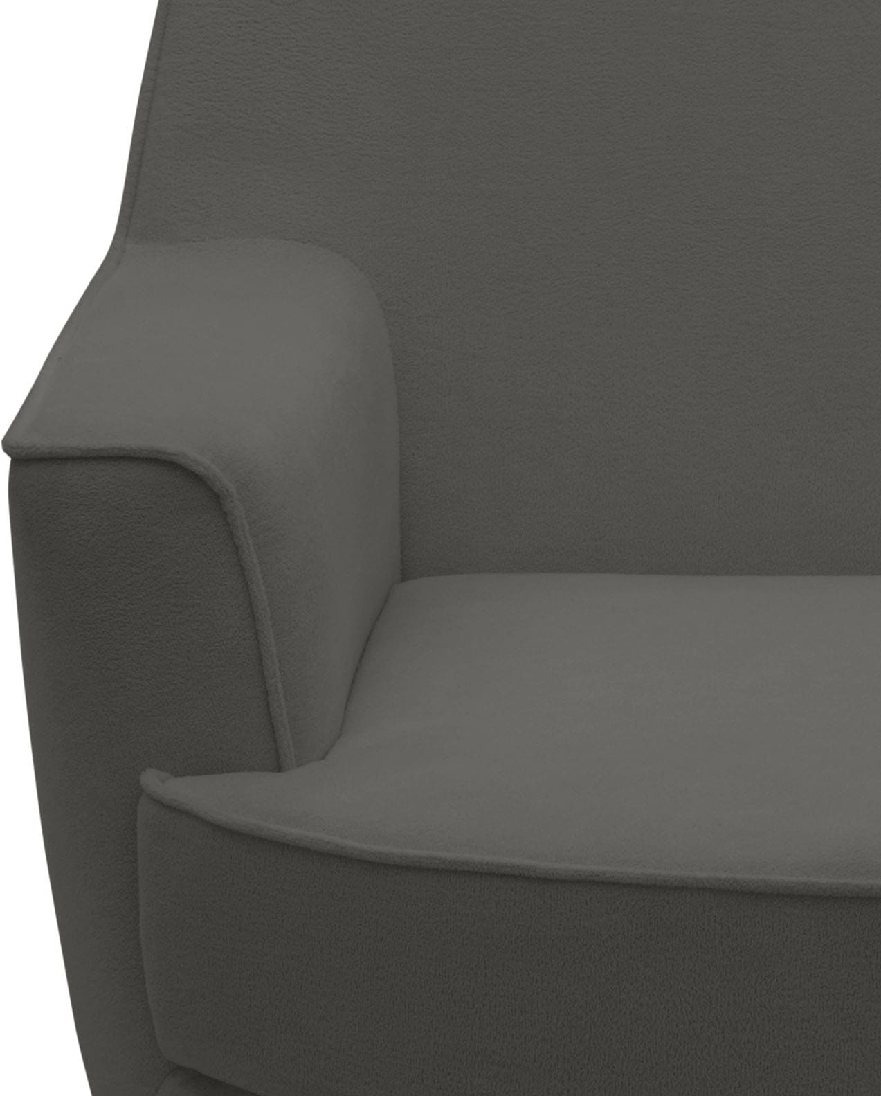 INOSIGN Drehsessel »HETTY, Drehsessel mit Wippfunktion und Hocker; Lesesessel, Armsessel«, (Set, 2 St.), mit Dreh/Wippfunktion, mit Federkern, in Cord und Microfaser